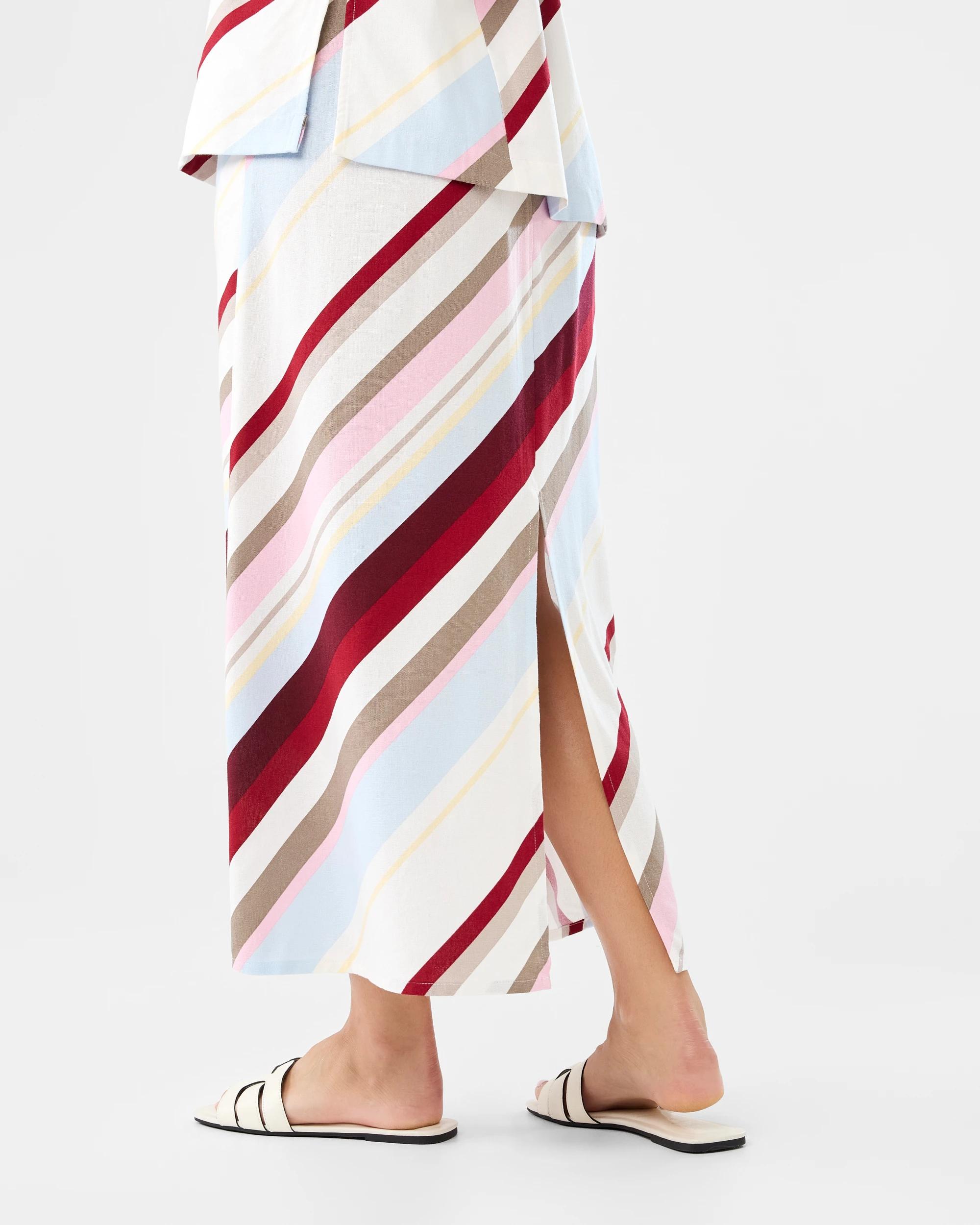 7 A-Line Maxi Skirt Icrem Cld, 7 of 7