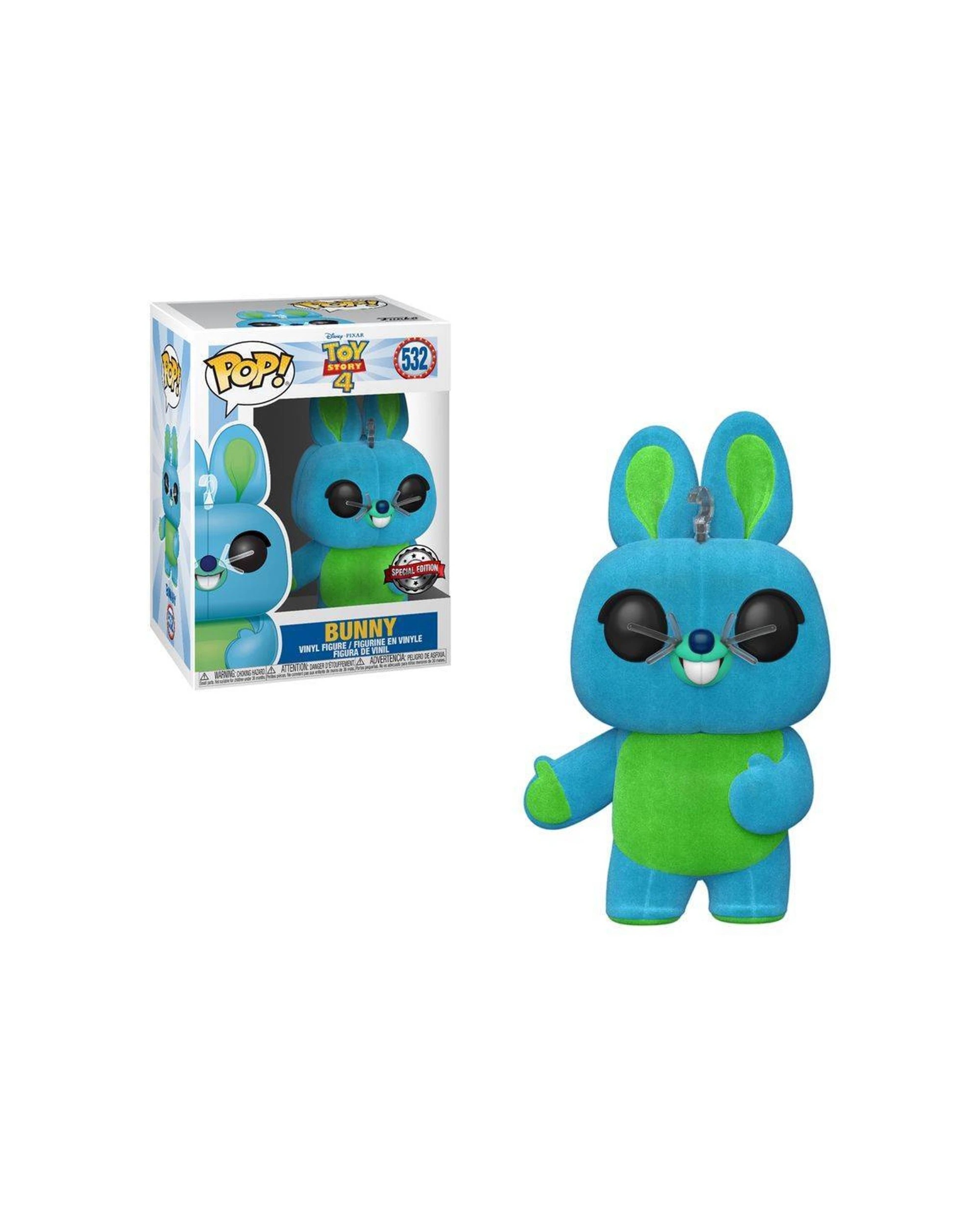 1 Pop! Toy Story 4 Bunny Flocked 532 Vinyl Figurine Toy - Multi, 1 of 1