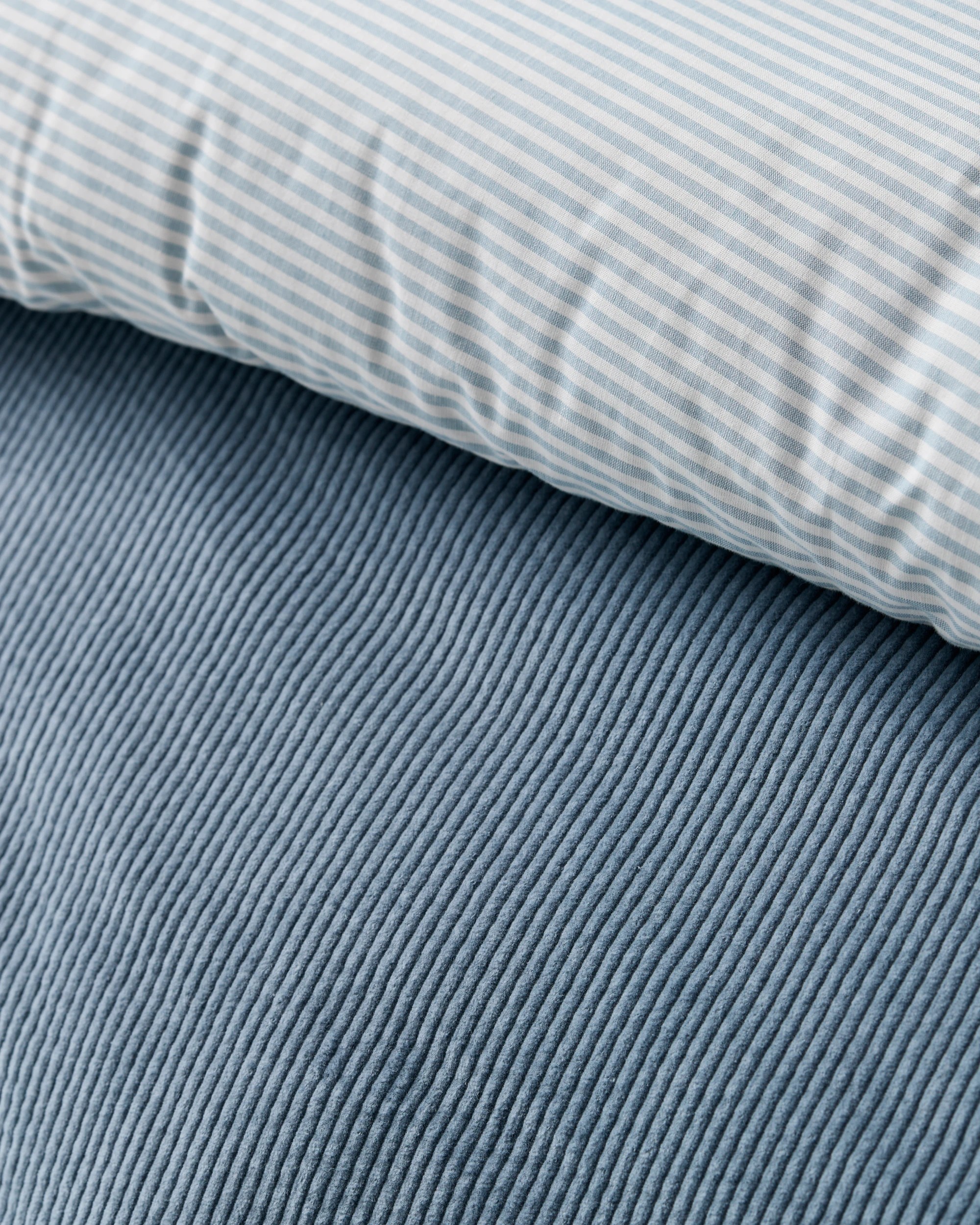 2 Target Zander Australian Cotton Corduroy Quilt Cover Set - Queen Bed - Blue, 2 of 9