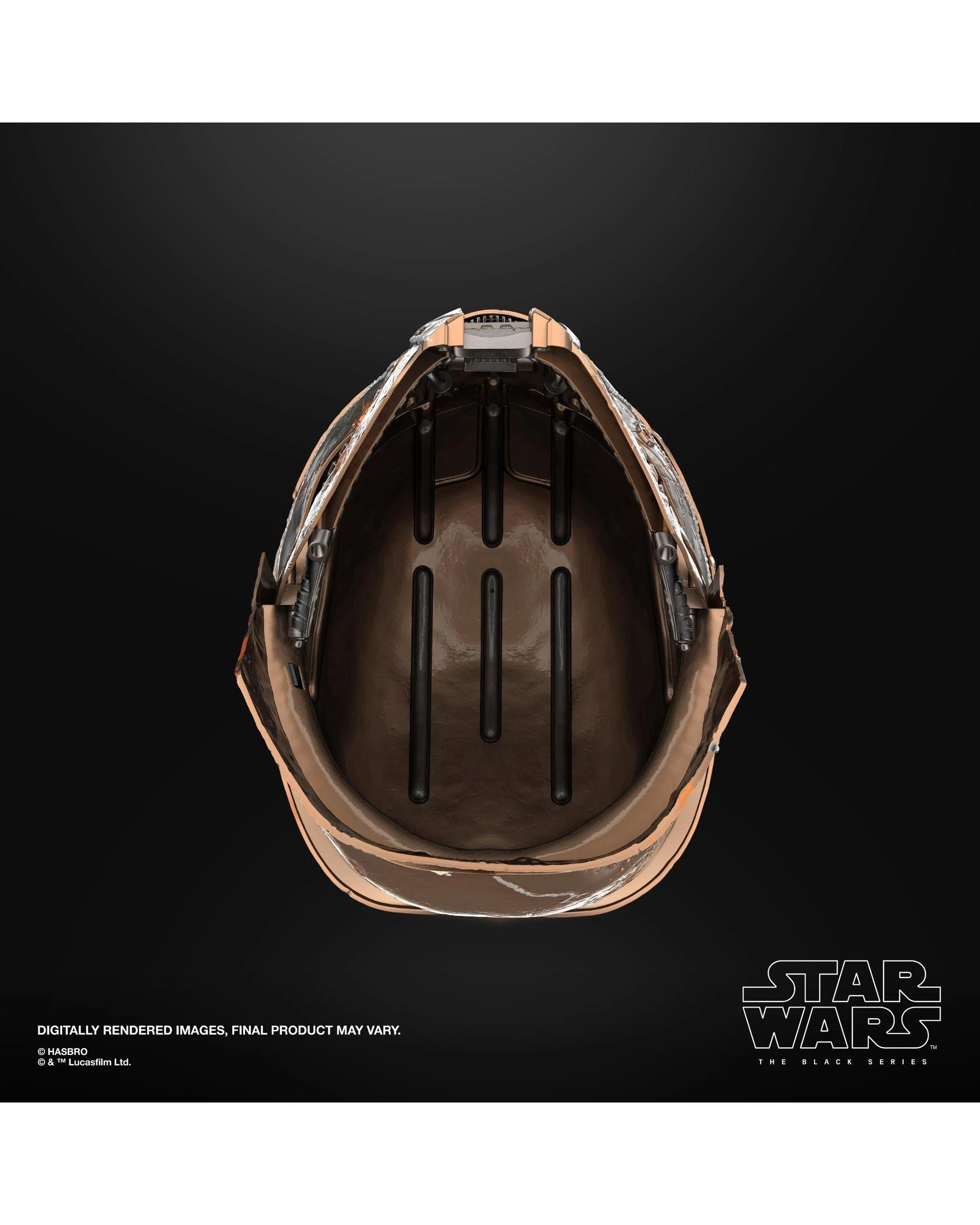 6 Star Wars The Black Series The Stranger Electronic Helmet, 6 of 6