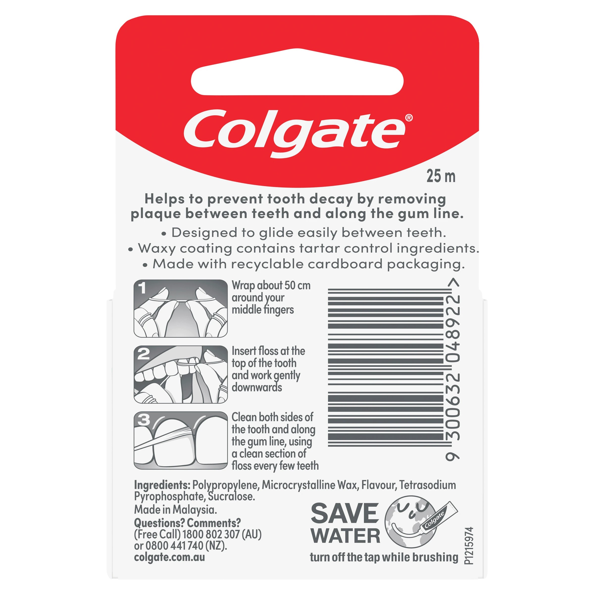 2 Colgate Total Tartar Control Dental Floss, 2 of 10
