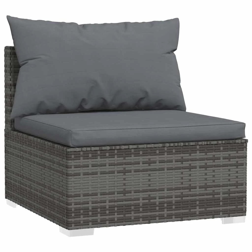 vidaXL Garden lounge set Modular - Grey - Kmart