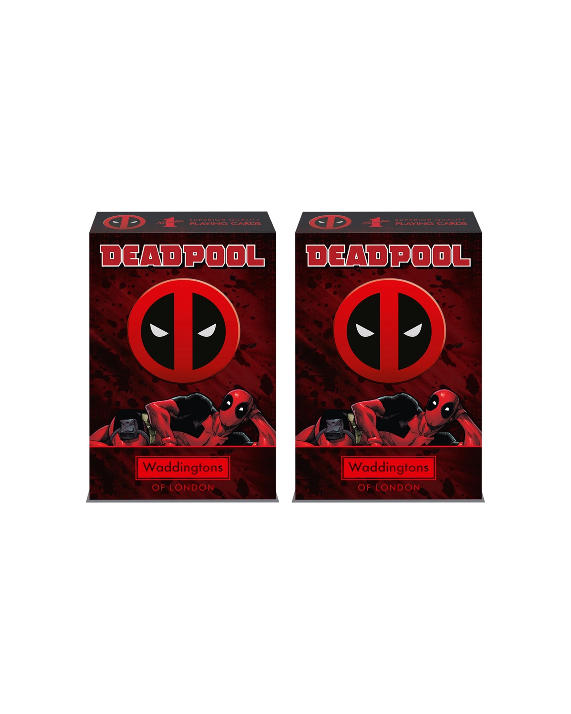 1 Waddingtons No. 1 Of London Playing Cards Deadpool 2 Pack - Multi, 1 of 4