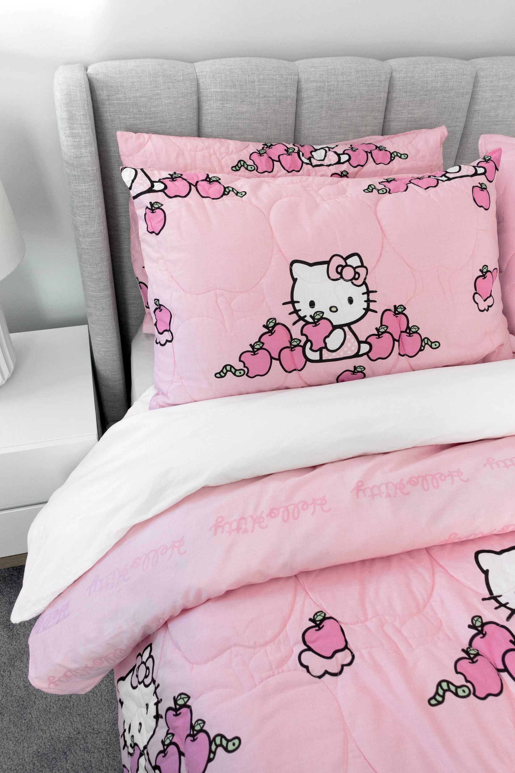 2 Hello Kitty Kids Quilt Cover Set - Double Bed - Pink, 2 of 3