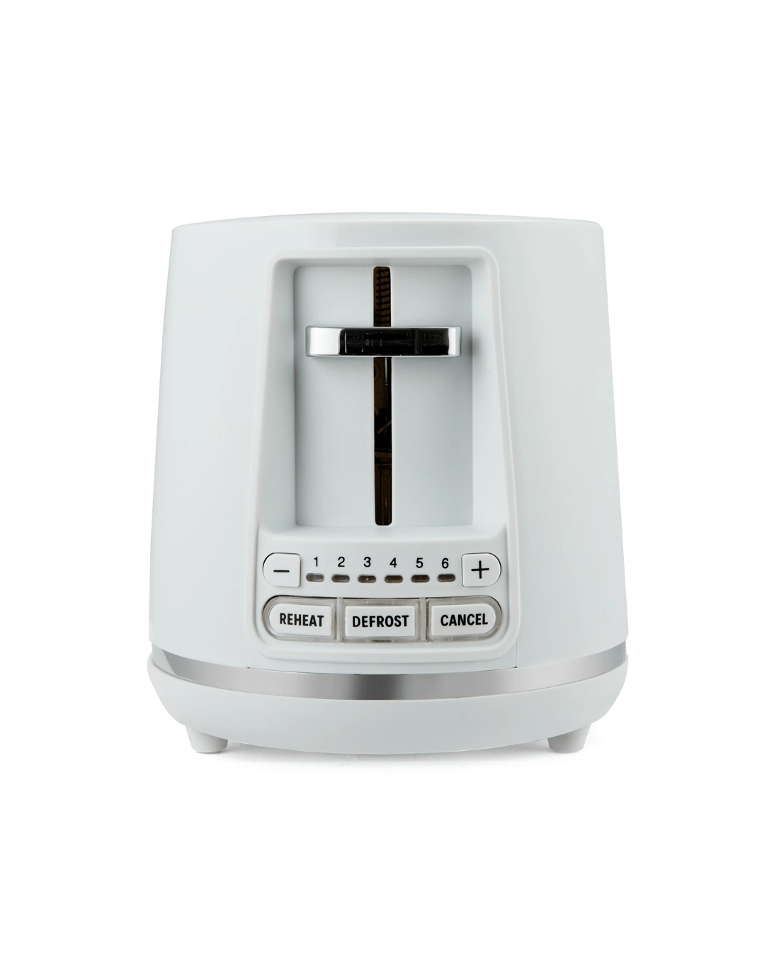 4 4 Slice Long Slot Toaster - White, 4 of 8