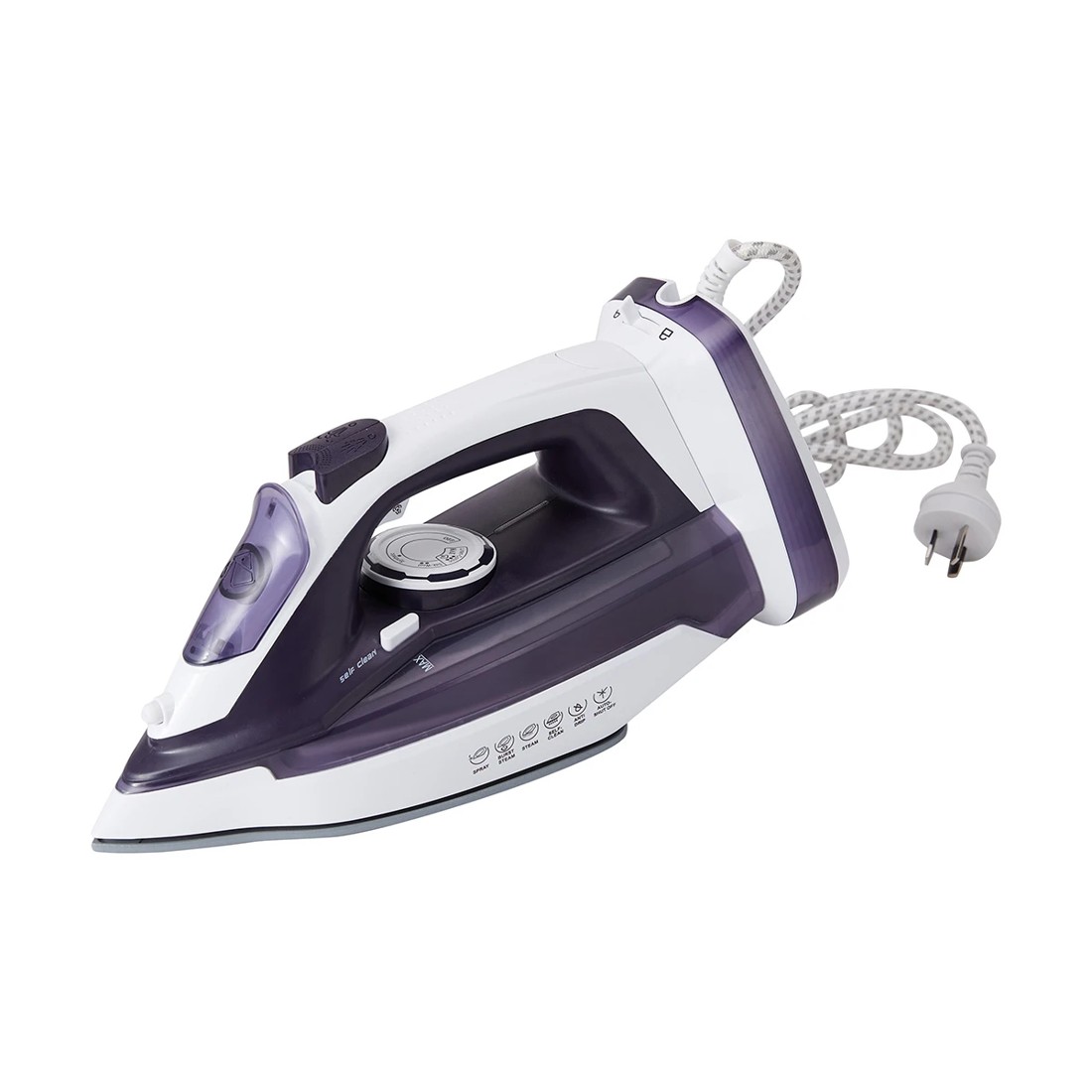 1 Cordless Steam Iron - Grey, 1 of 9