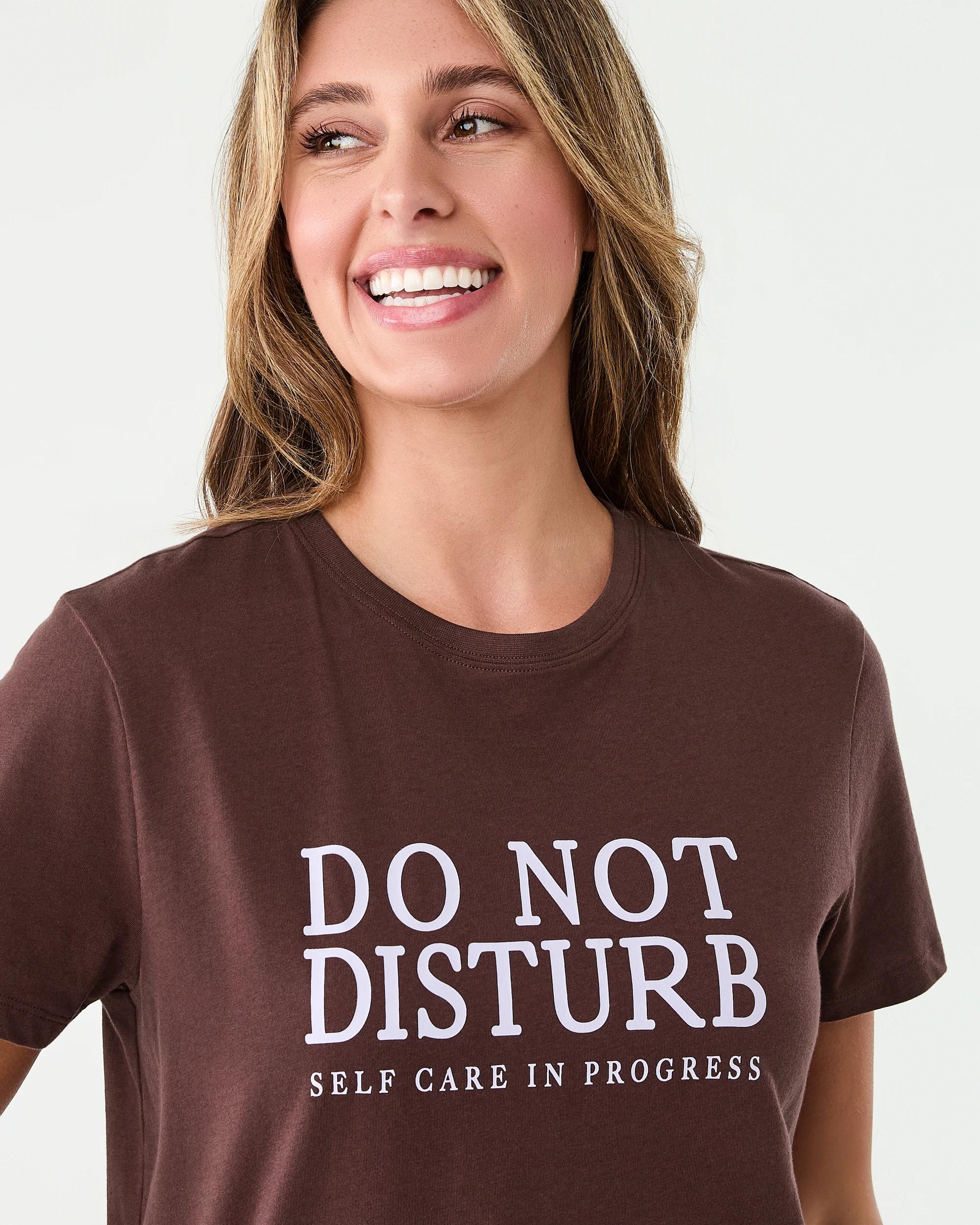 4 Cotton Print Knit T-shirt No Disturb, 4 of 6