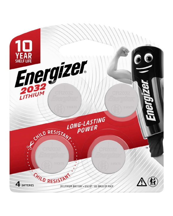 Energizer 2032 Lithium Coin Battery 4 Pack