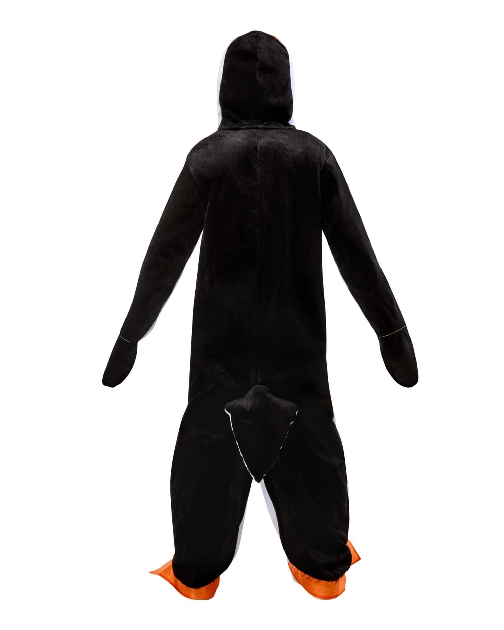 4 Penguin Plush Onesie Costume Size Child S-M, 4 of 5