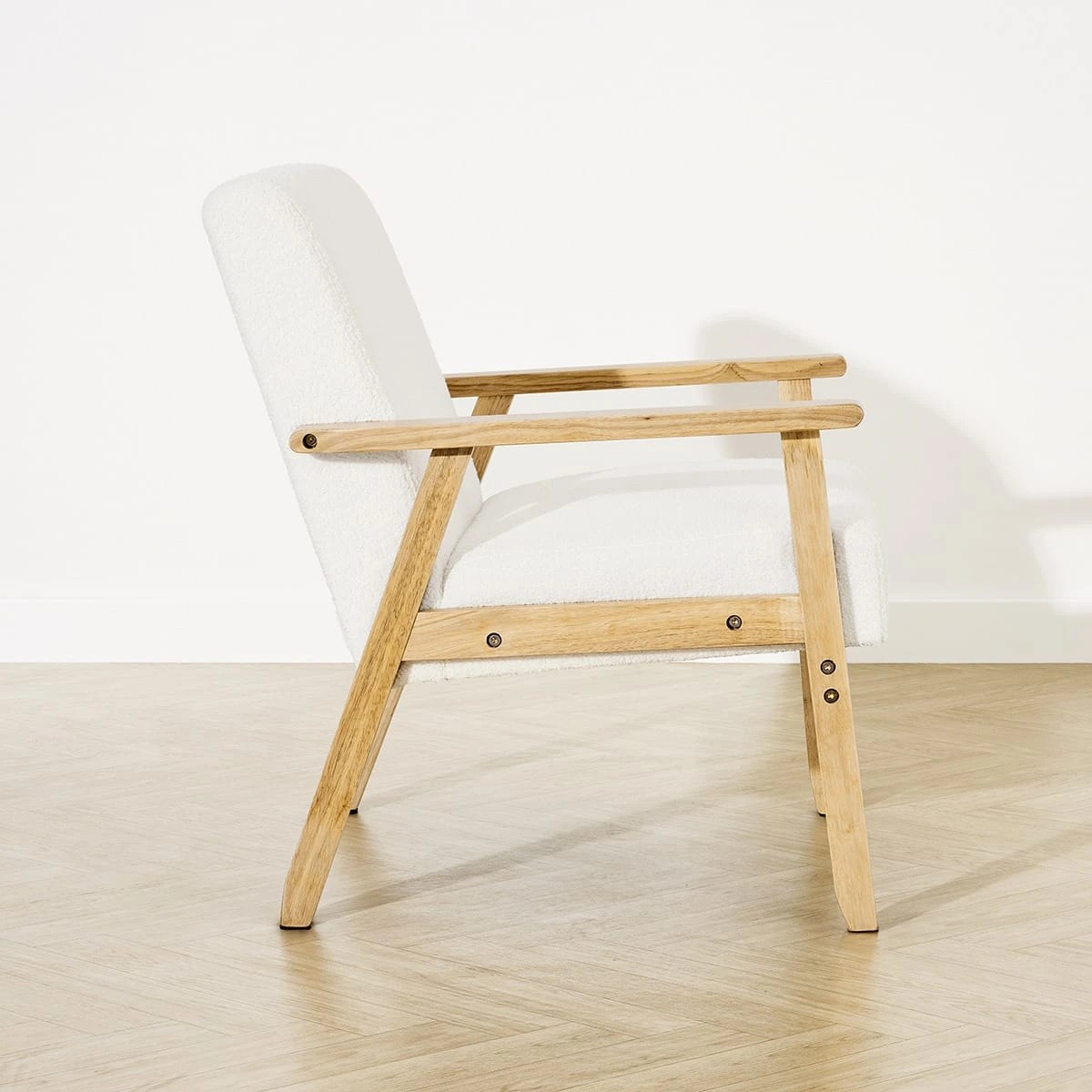 3 Timber Boucle Chair, 3 of 10