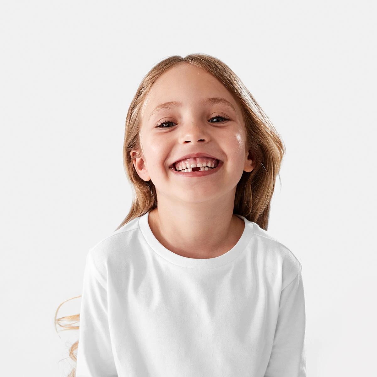 3 Long Sleeve Plain T-shirt White, 3 of 8