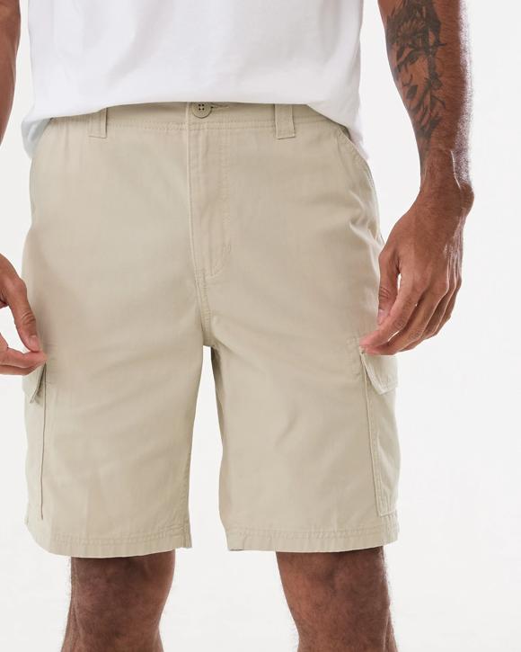 Fitted Waist Cargo Shorts