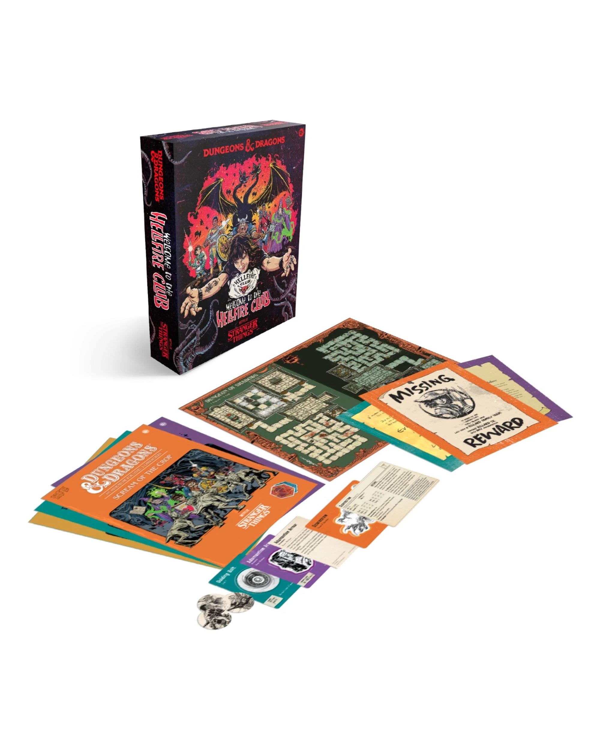 2 Dungeons and Dragons Stranger Things Welcome to the Hellfire Club Starter Set, 2 of 10