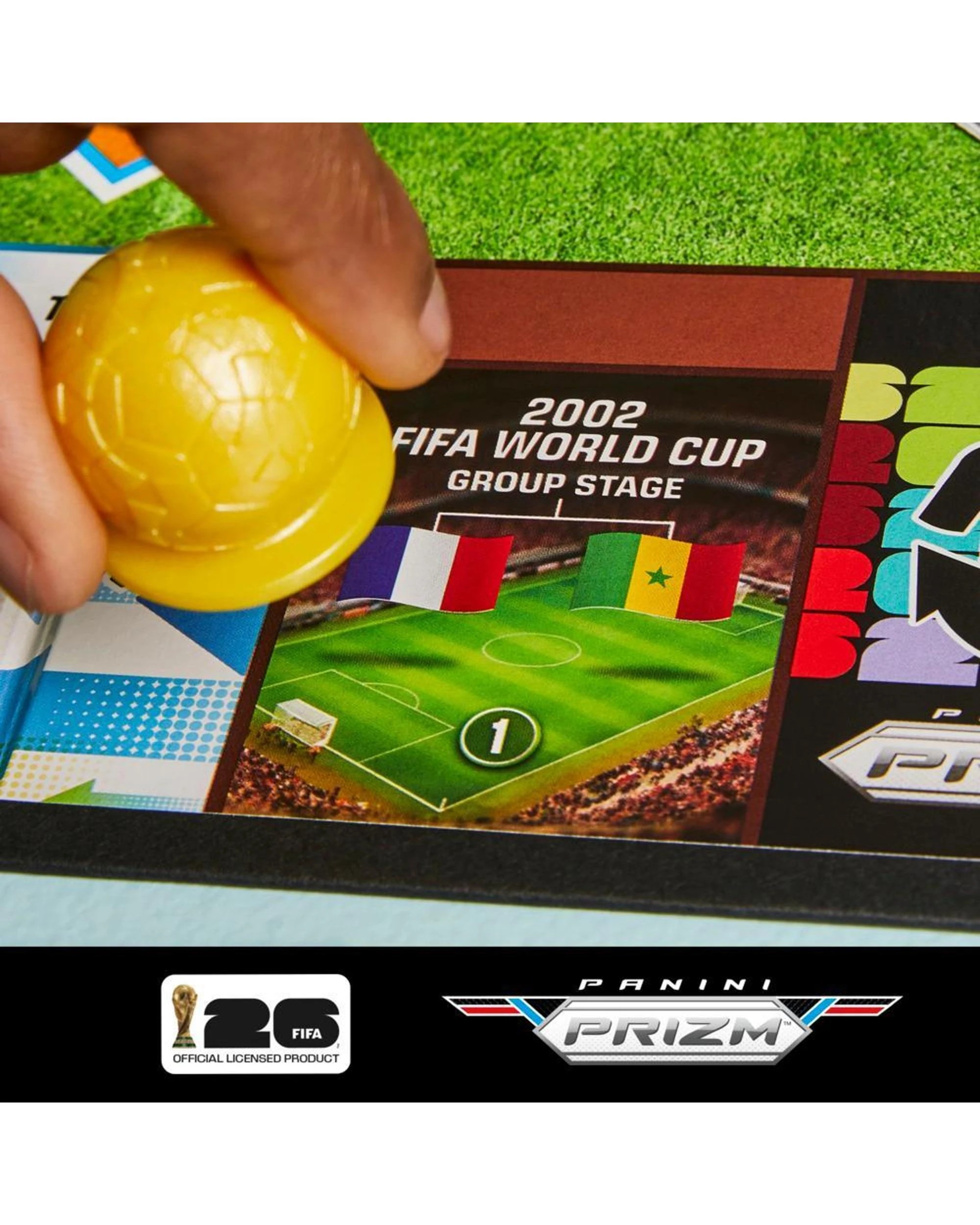 10 Monopoly Panini Prizm: FIFA World Cup Trading Cards Booster Blaster Box, 10 of 10