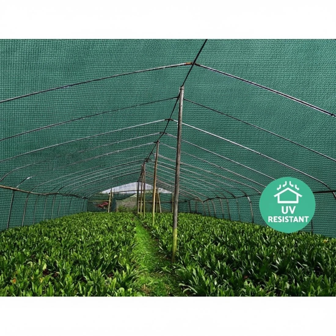 4 Instahut 30% Shade Cloth 1.83x50m Shadecloth Wide Heavy Duty - Green, 4 of 5