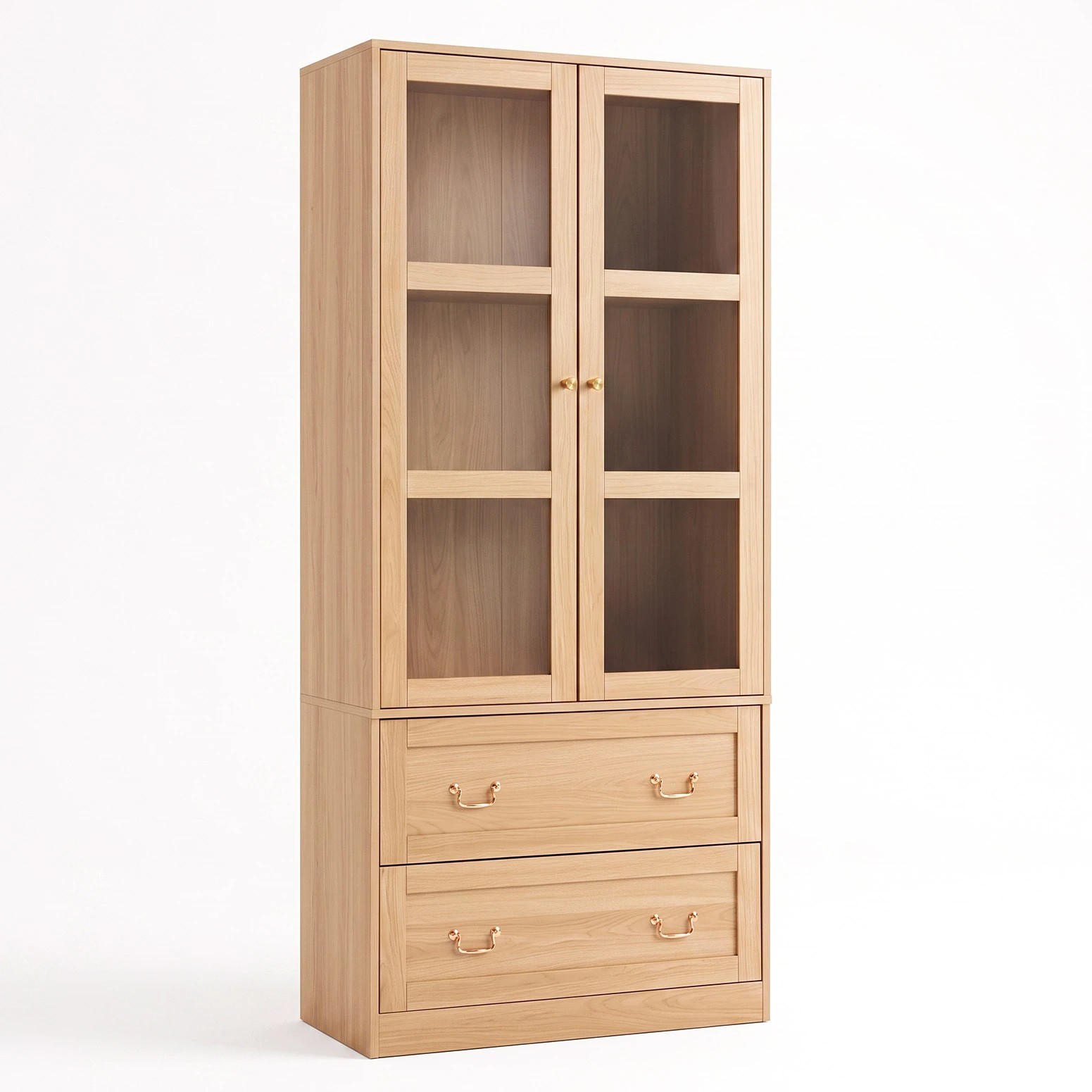 1 Artiss Buffet Cabinet Sideboard Pantry Kitchen Storage 180cm Wood - Natural, 1 of 9