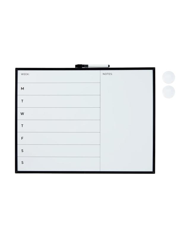 Magnetic Weekly Whiteboard 37cm x 