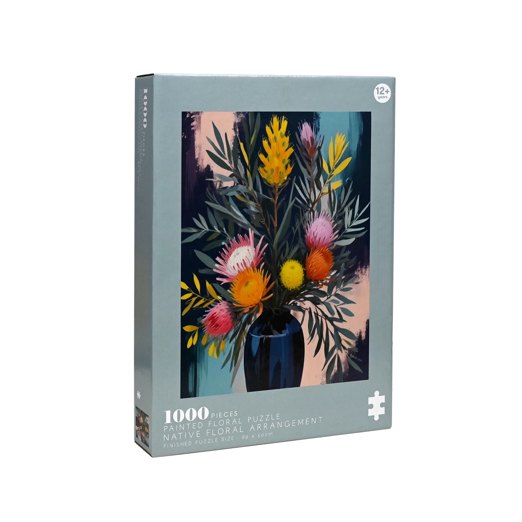 4 1000 Piece Painted Floral Puzzle - Assorted, 4 of 9