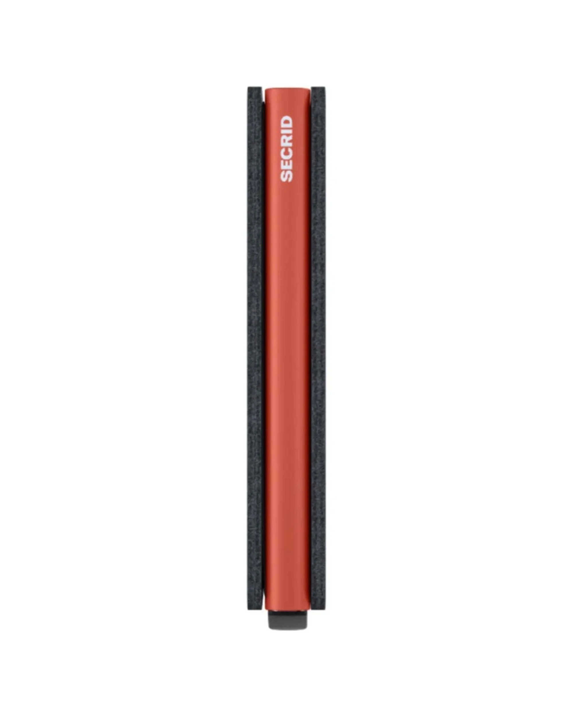 5 Secrid Slimwallet Compact RFID Slim Matte Leather Card Wallet RFID Secure Night - Orange, 5 of 5