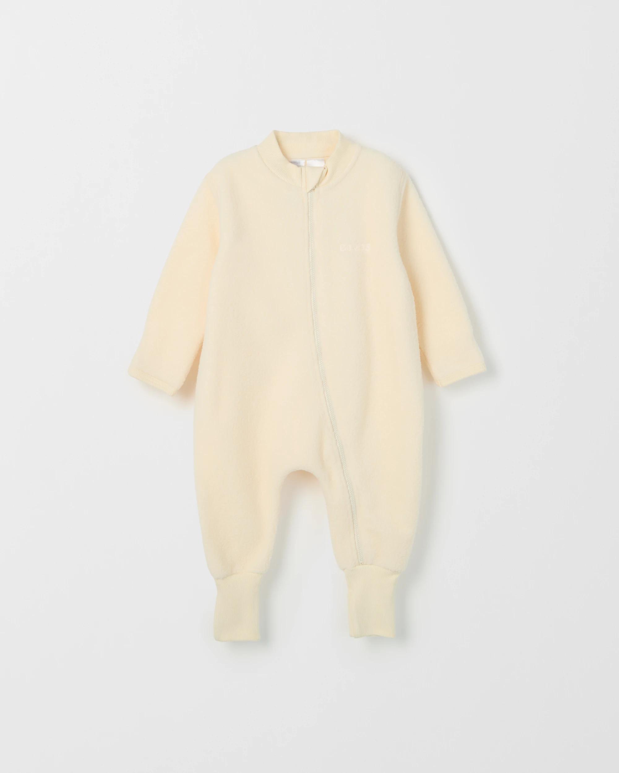 3 Bonds Baby Teddy Fleece Zippy Coverall LEVITATING, 3 of 4