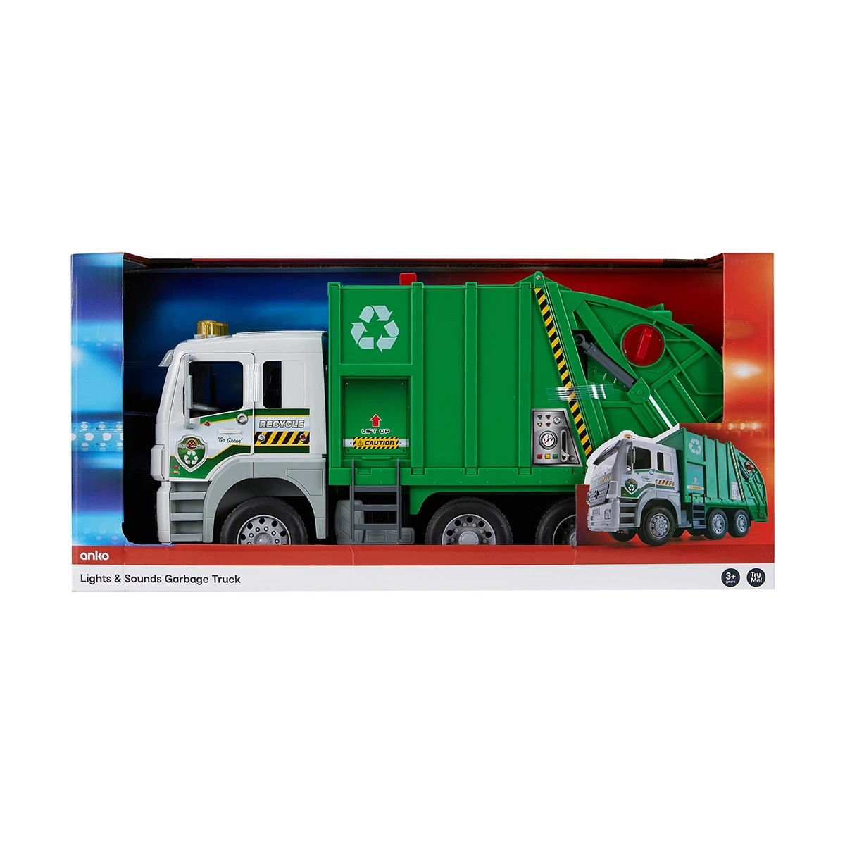 9 Lights & Sounds Garbage Truck, 9 of 10