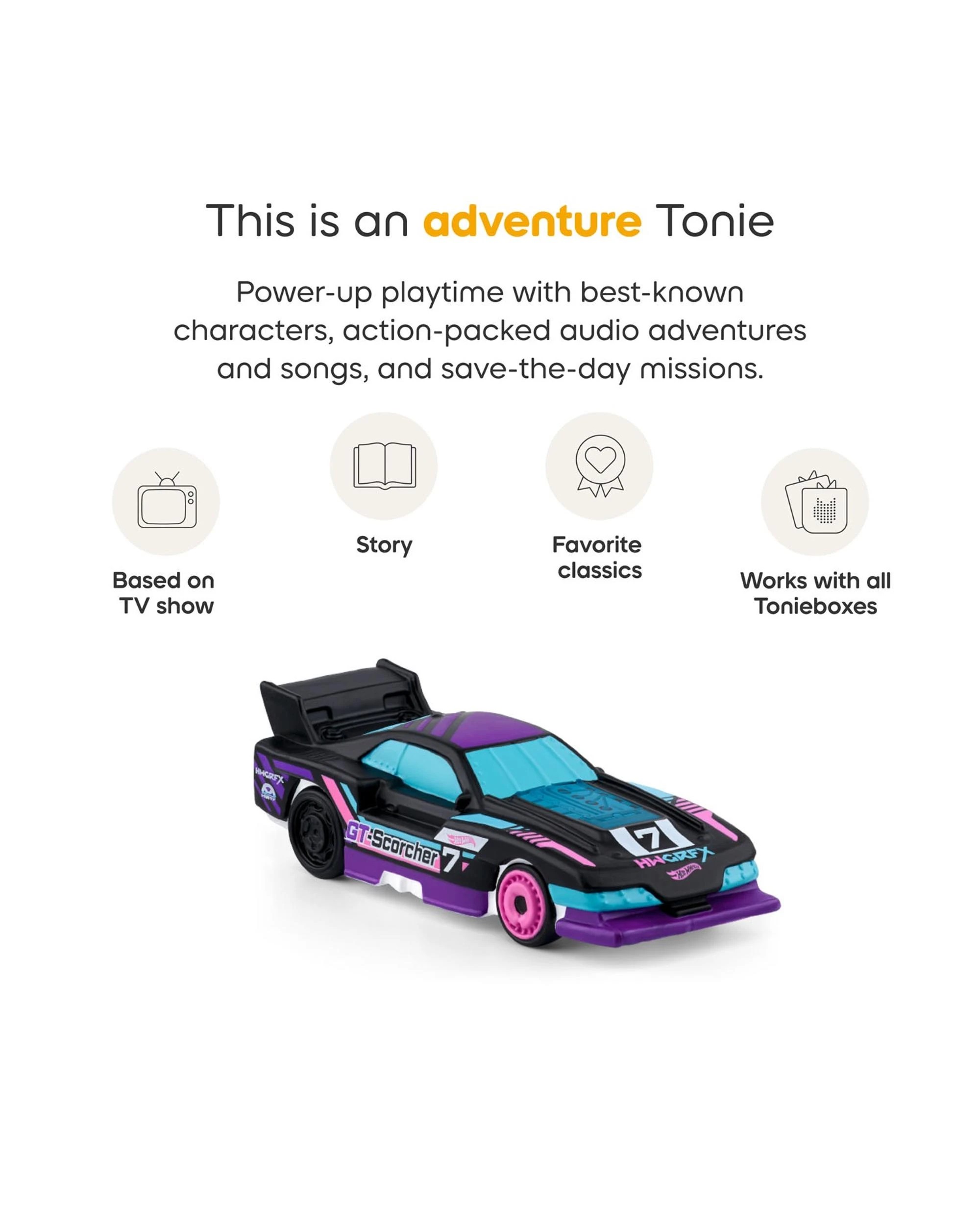 6 Tonies Hot Wheels Audio Character, 6 of 6