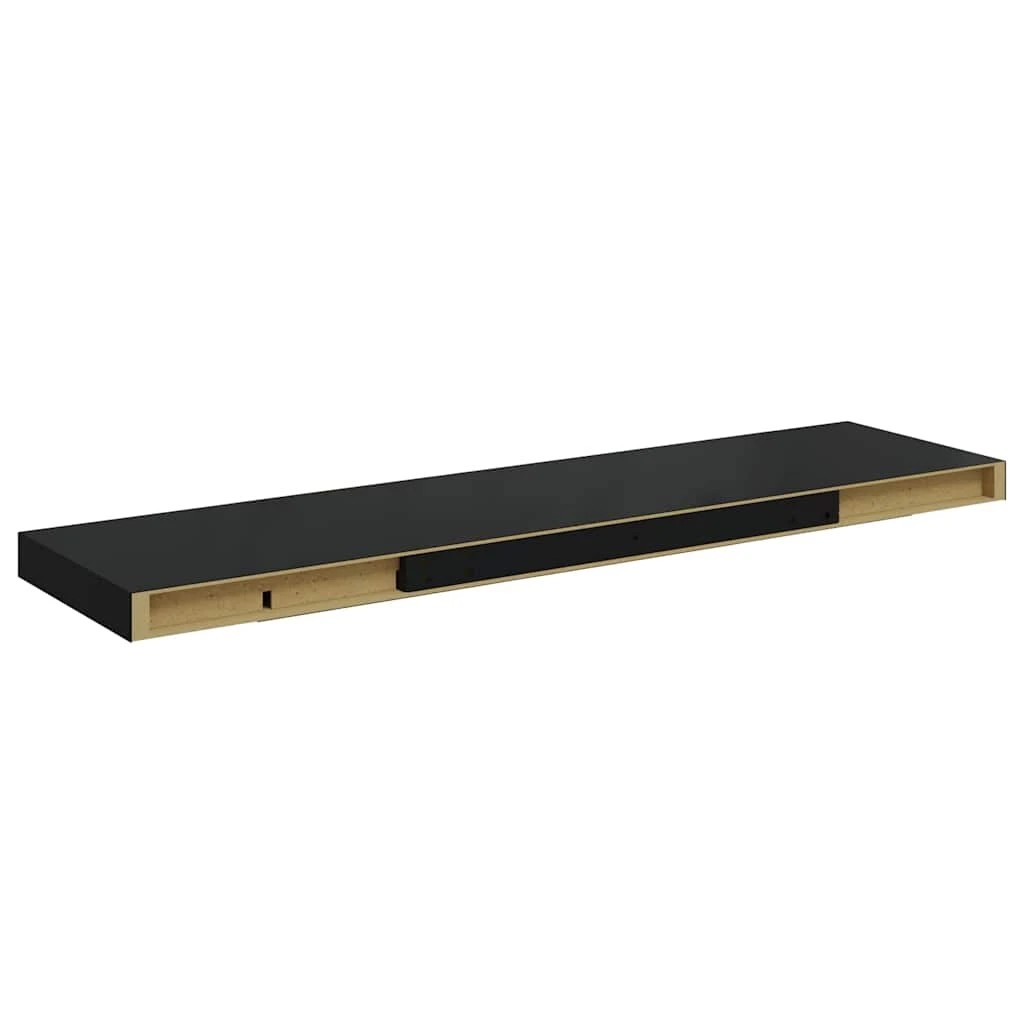 9 vidaXL Wall shelf Wall mounting - Black, 9 of 9