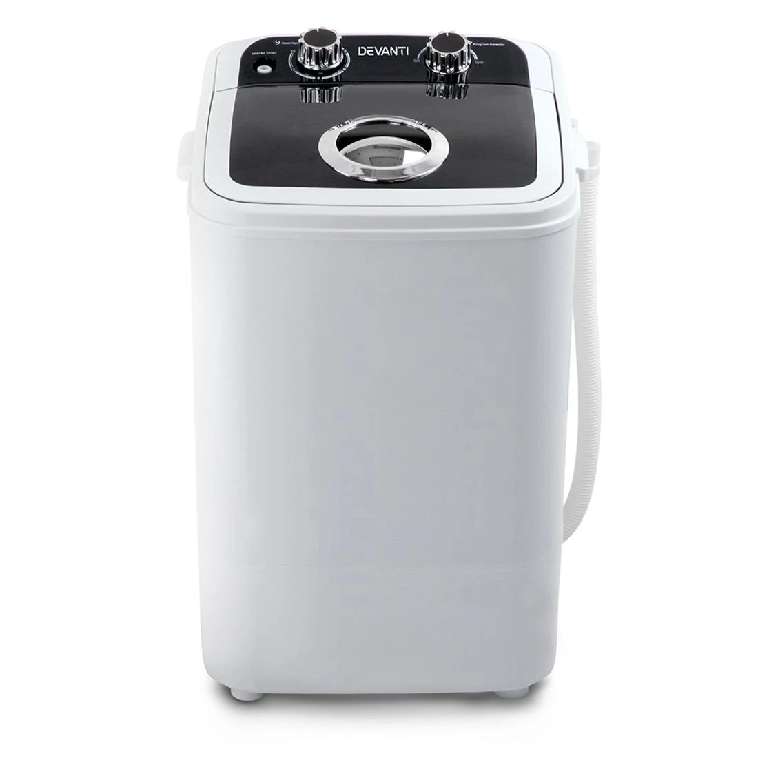 3 Devanti Portable Washing Machine 4.6KG - Black, 3 of 9