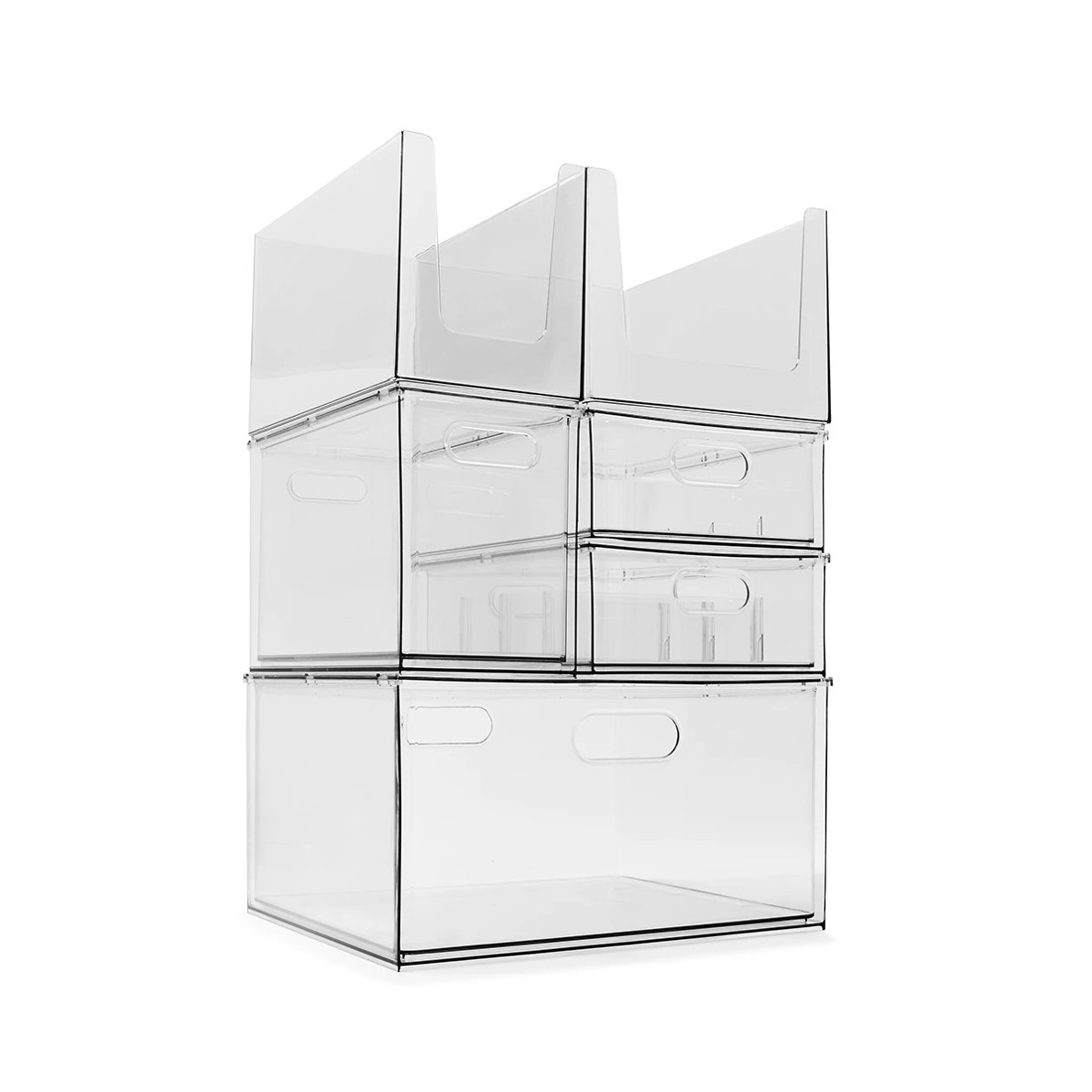 7 10L Clear Narrow Open Front Bin, 7 of 10