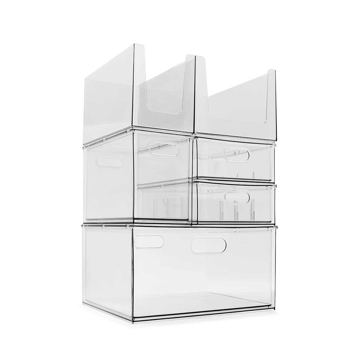 7 10L Clear Narrow Open Front Bin, 7 of 10