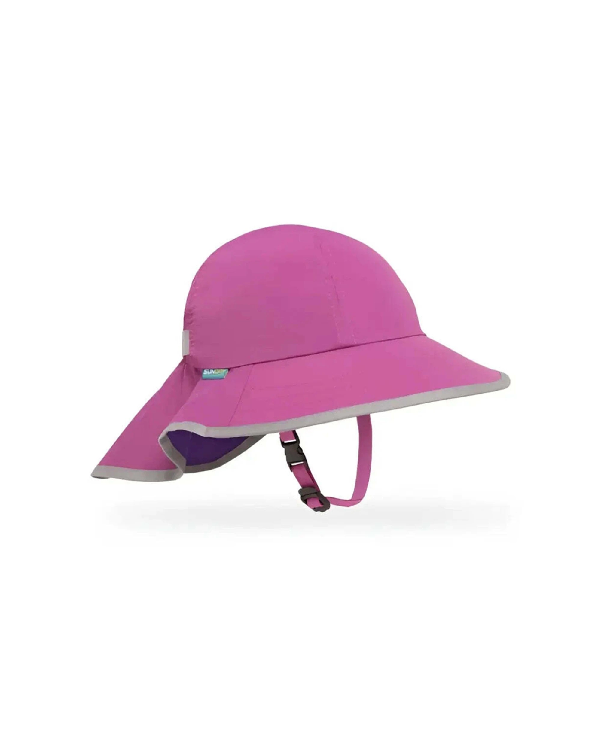 1 Sunday Afternoons Kids Play Hat Baby 6-24 Months UPF 50+ Sun Protection Neck Veil Blossom - Pink, 1 of 1