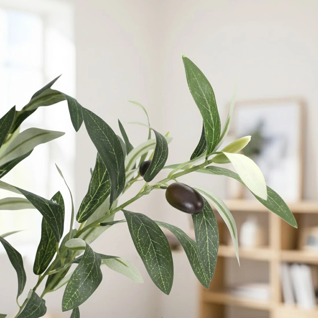 5 Artiss 180cm Artificial Olive Tree Faux Trees Indoor Decor Artificial Plants Lifelike Plant 1.8M - Green, 5 of 9