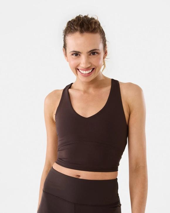 Active Womens Ultrasoft Longline Crop Top