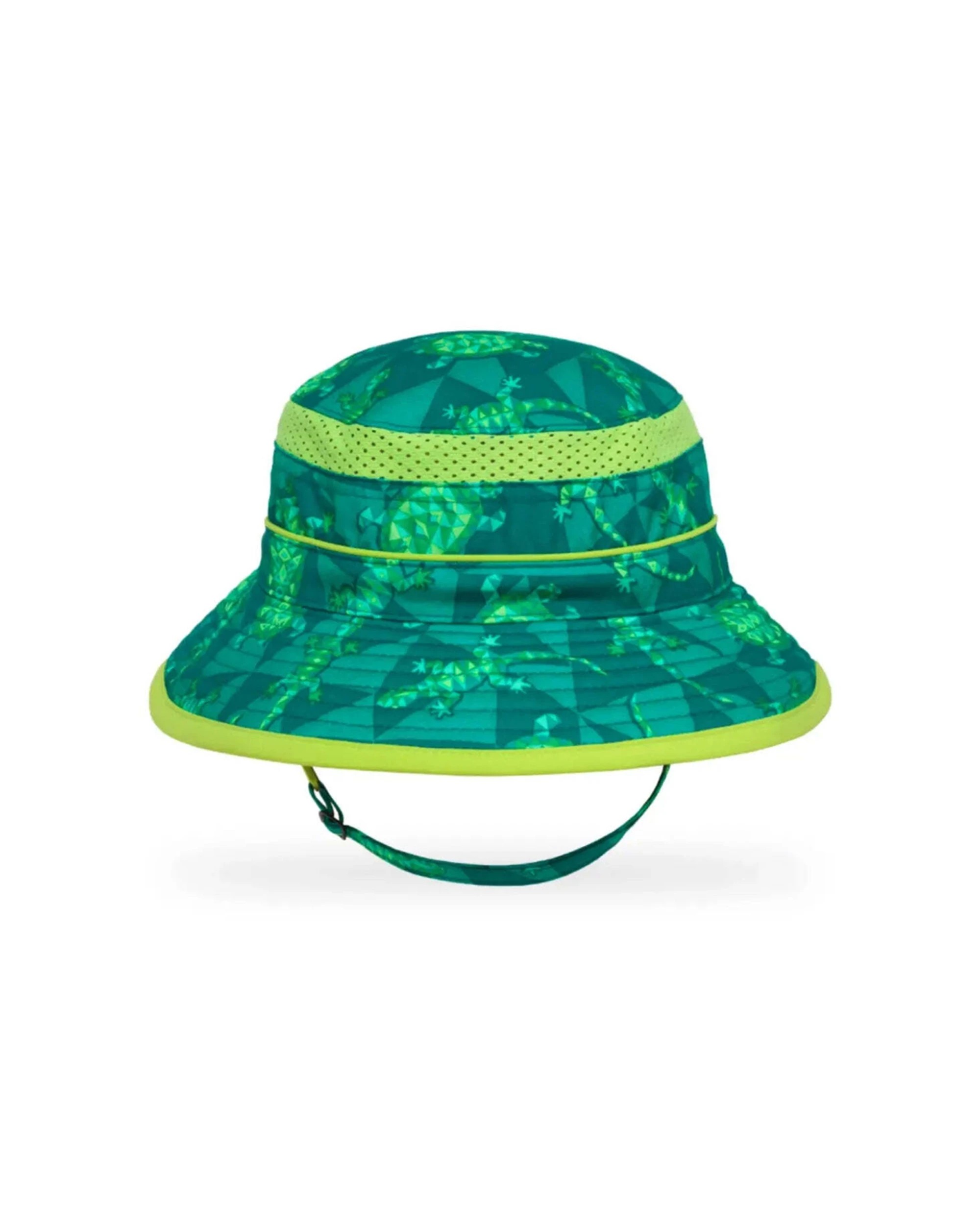 1 Sunday Afternoons Kids Fun Bucket Hat Baby 6-24 Months Nylon Sun Protection Reptile - Green, 1 of 1