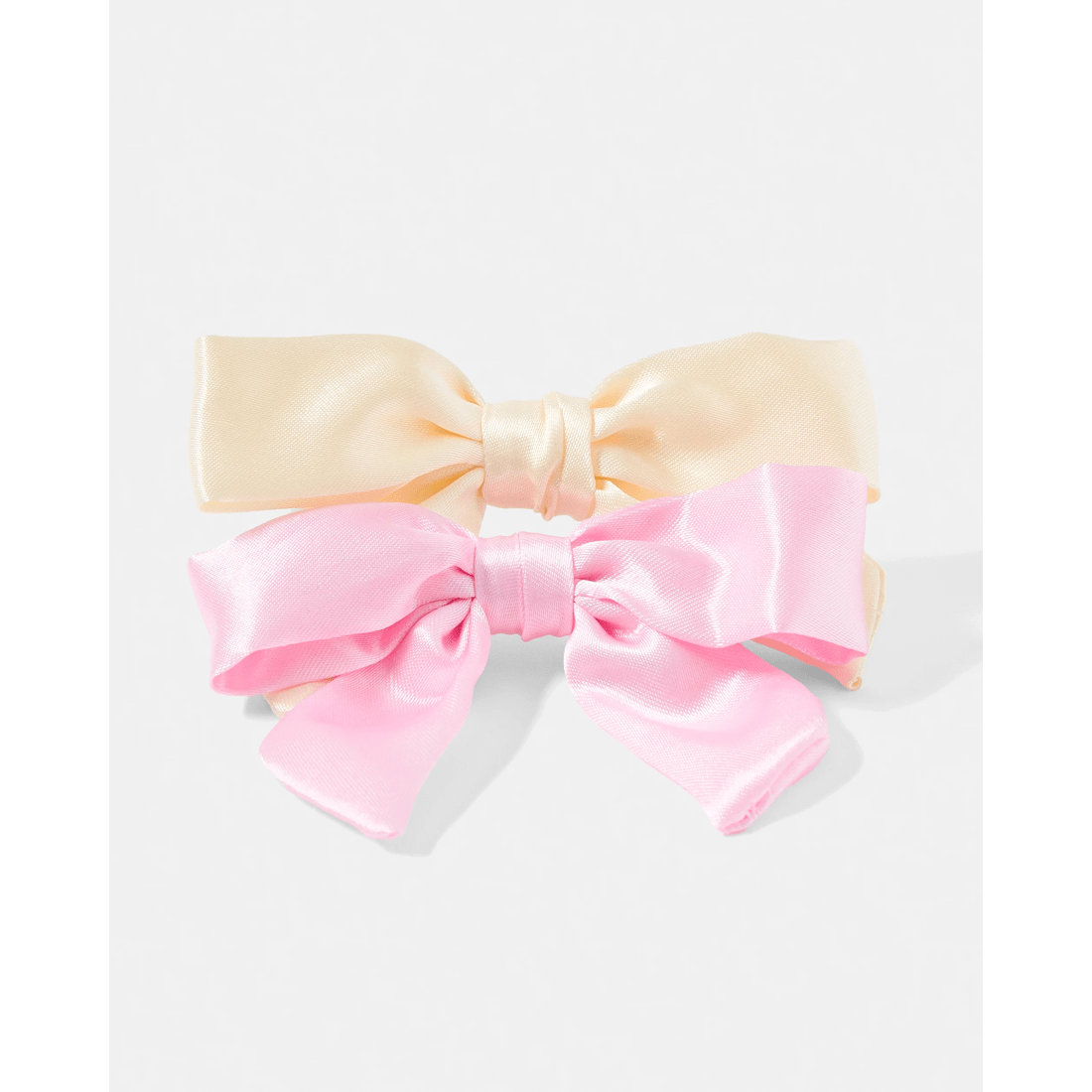 3 2 Pack Bow Hair Ties Gift Set - Pink, 3 of 3
