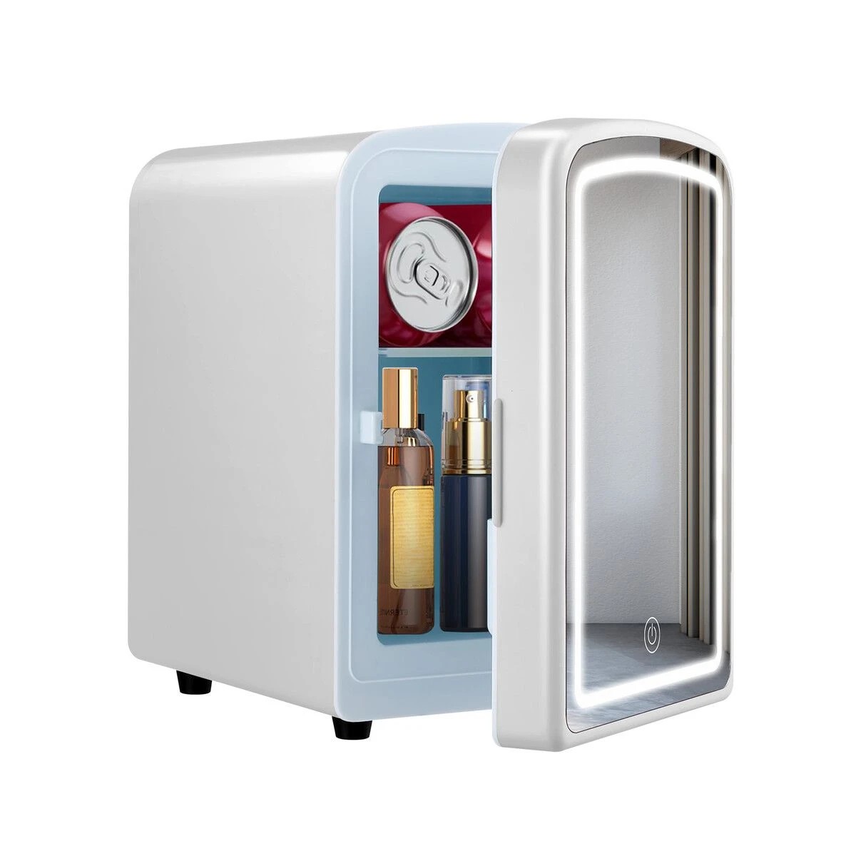 4 Maxkon 4L Beauty Mini Fridge LED Light 2in1 Portable 12V, 4 of 4