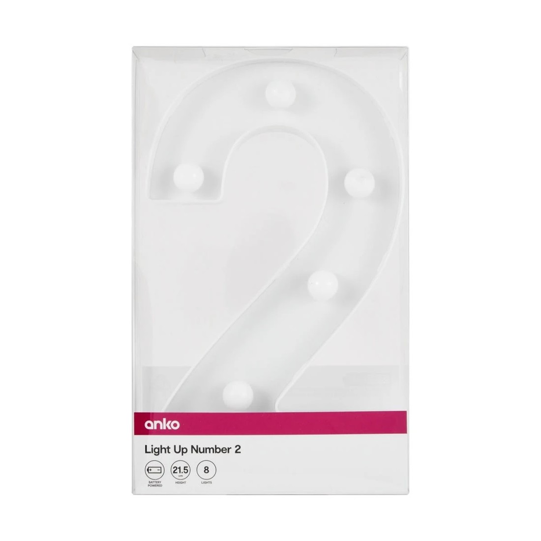 4 Light Up Number - 2, 4 of 5