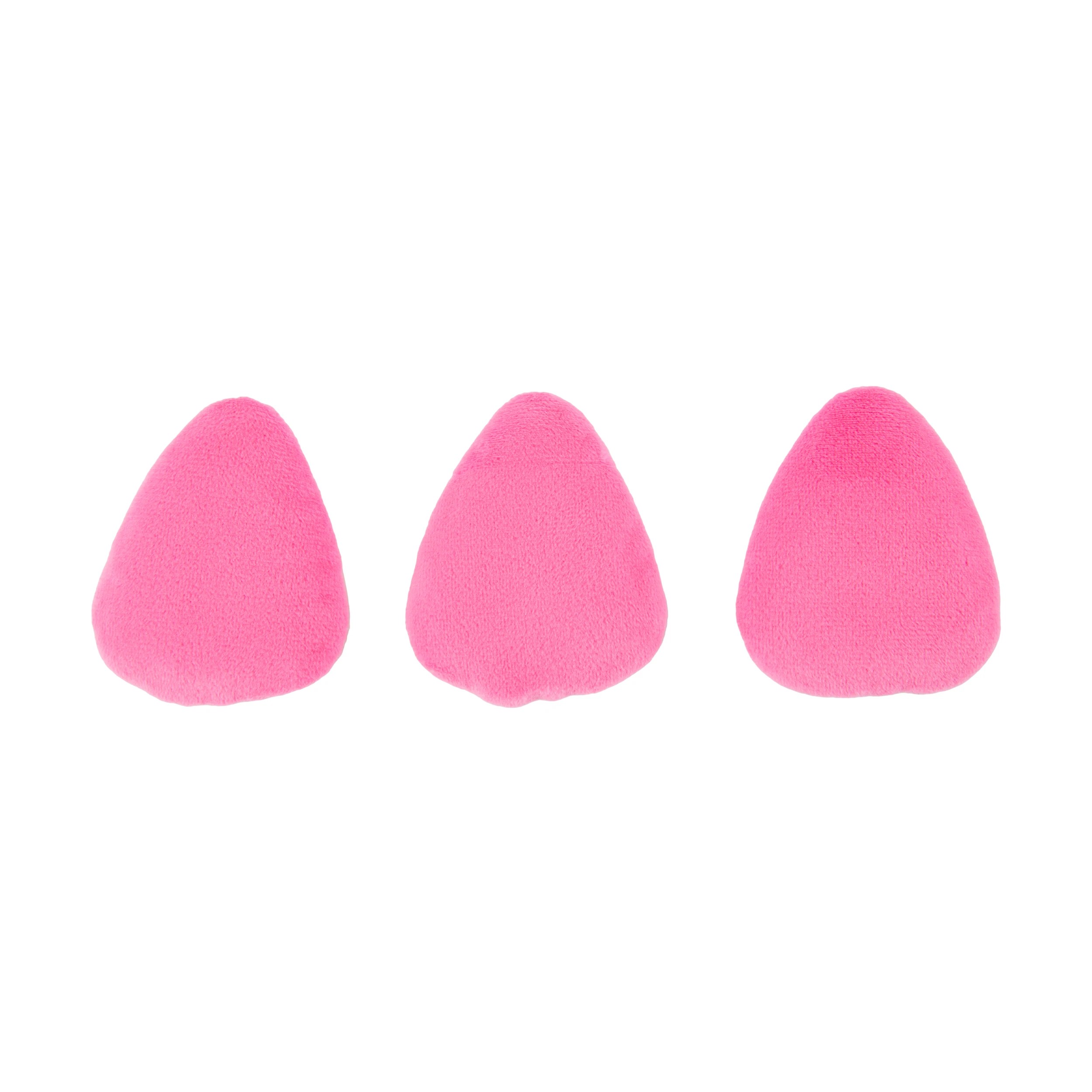 3 OXX Cosmetics 3 Pack Double Sided Powder Puff - Pink, 3 of 4
