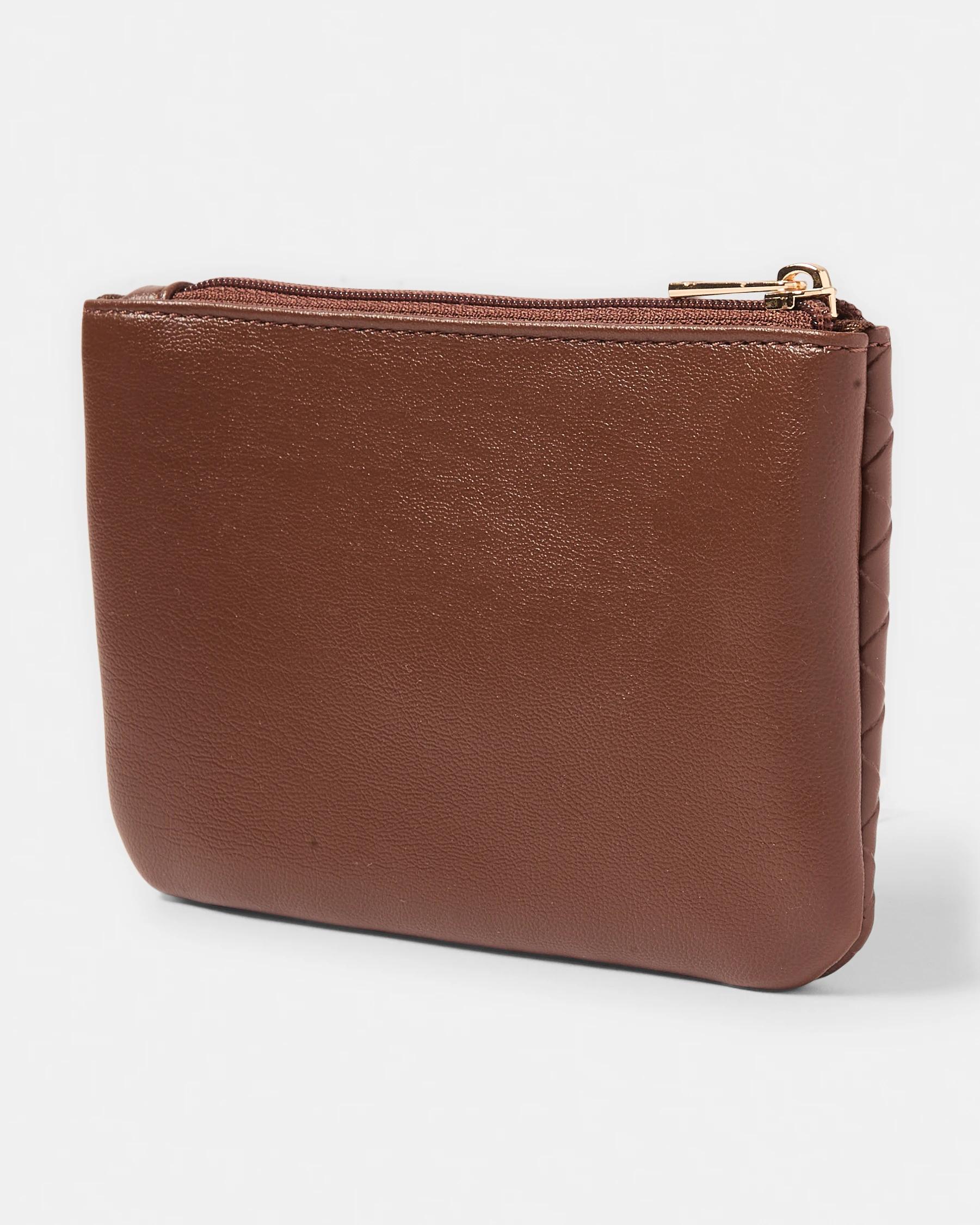 2 Weave Coin Purse Cinna Tan, 2 of 3