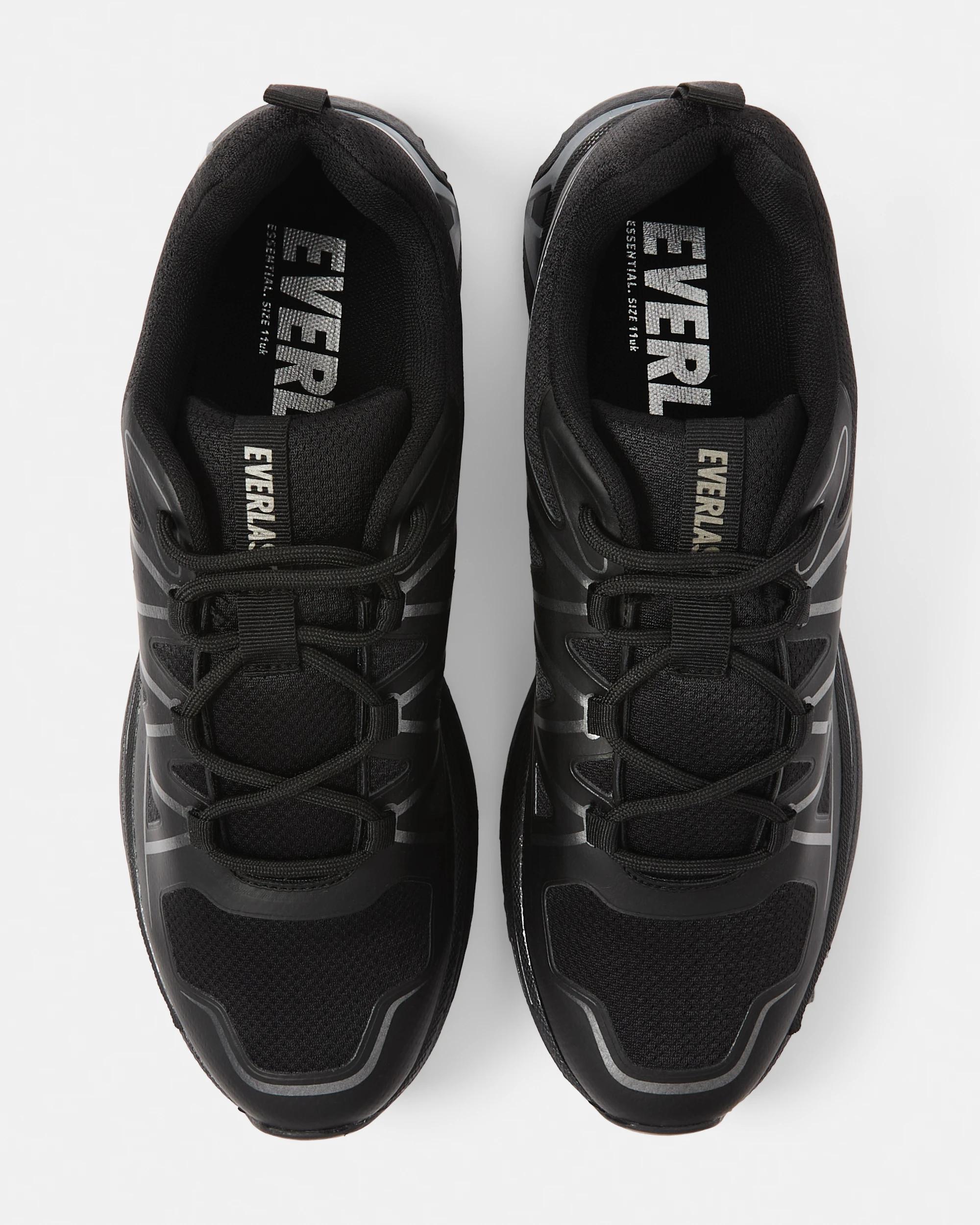 2 Everlast Mens Rochester Outdoor Shoes Black, 2 of 5