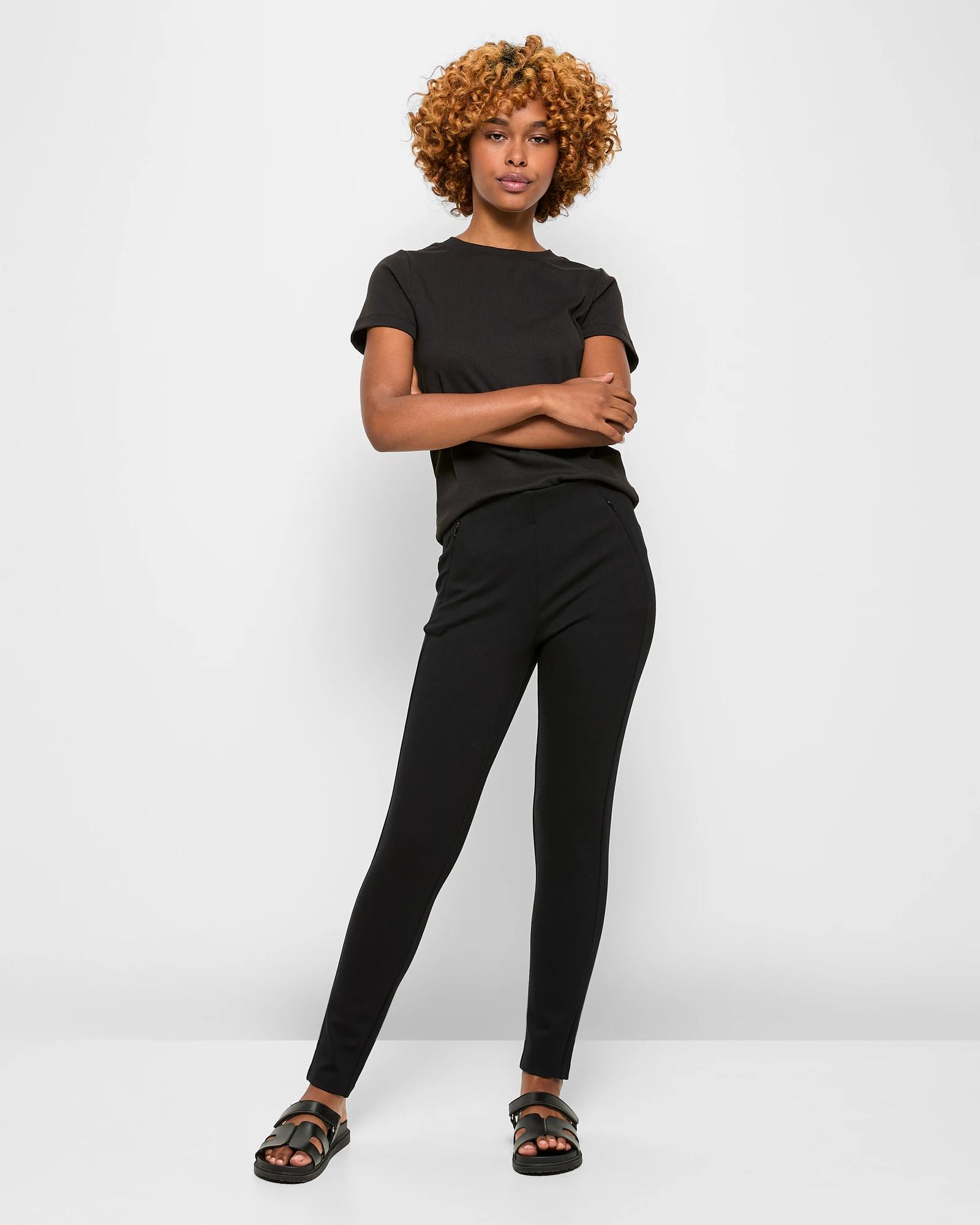 1 Target Petites Ponte Treggings BLACK, 1 of 5