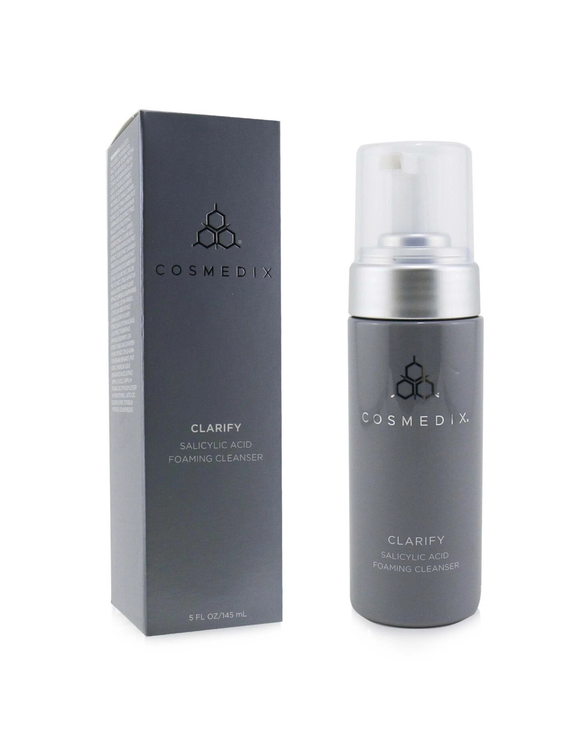 1 CosMedix Clarify Salicylic Acid Foaming Cleanser  145ml/5oz, 1 of 3