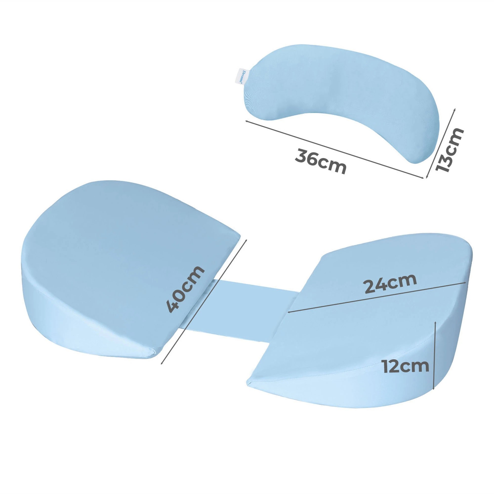 3 Dreamz Pregnancy Pillow Maternity Body Support Sleeping Women Nursing Feeding, 3 of 9