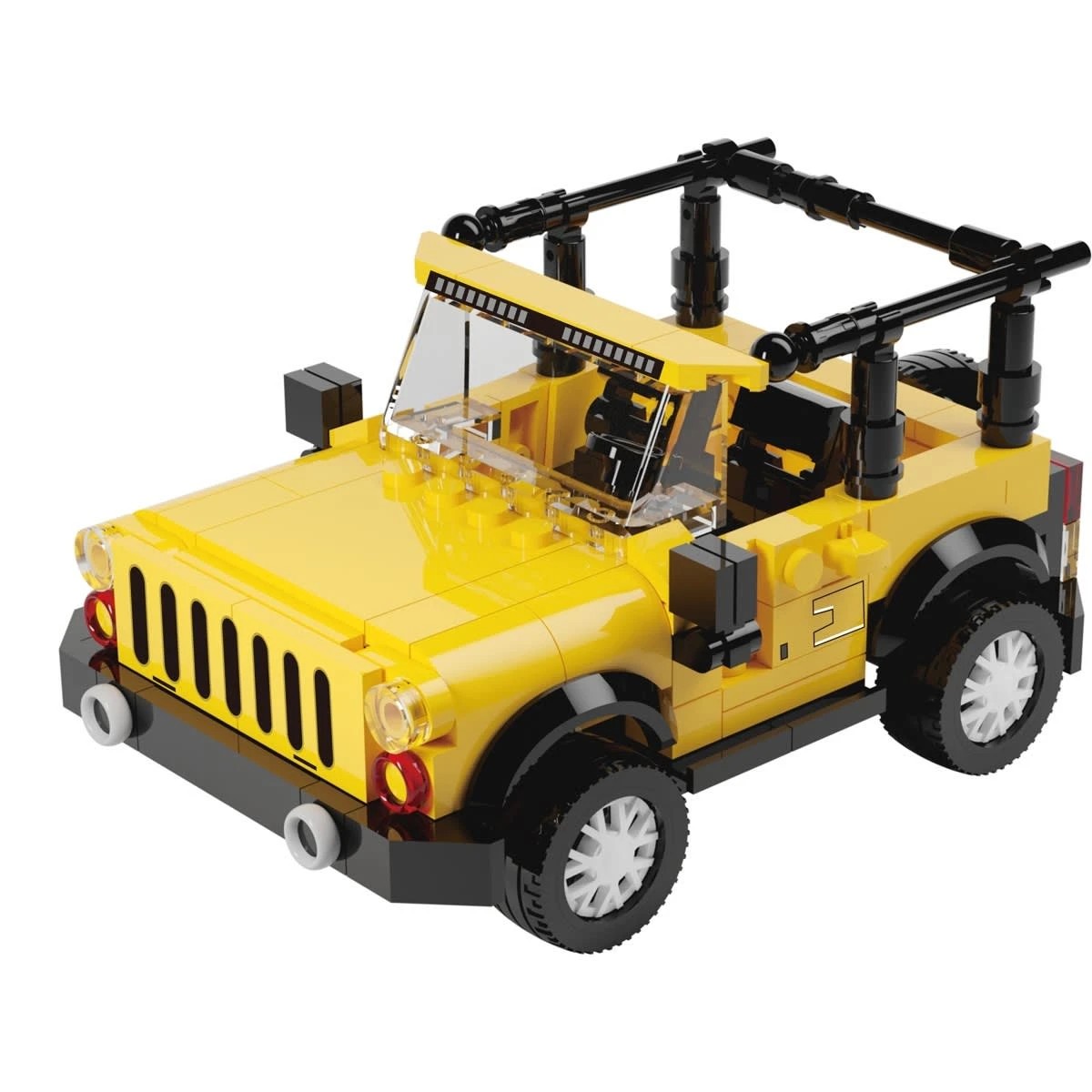 7 Mini Blocks Vehicle Series - Assorted, 7 of 8