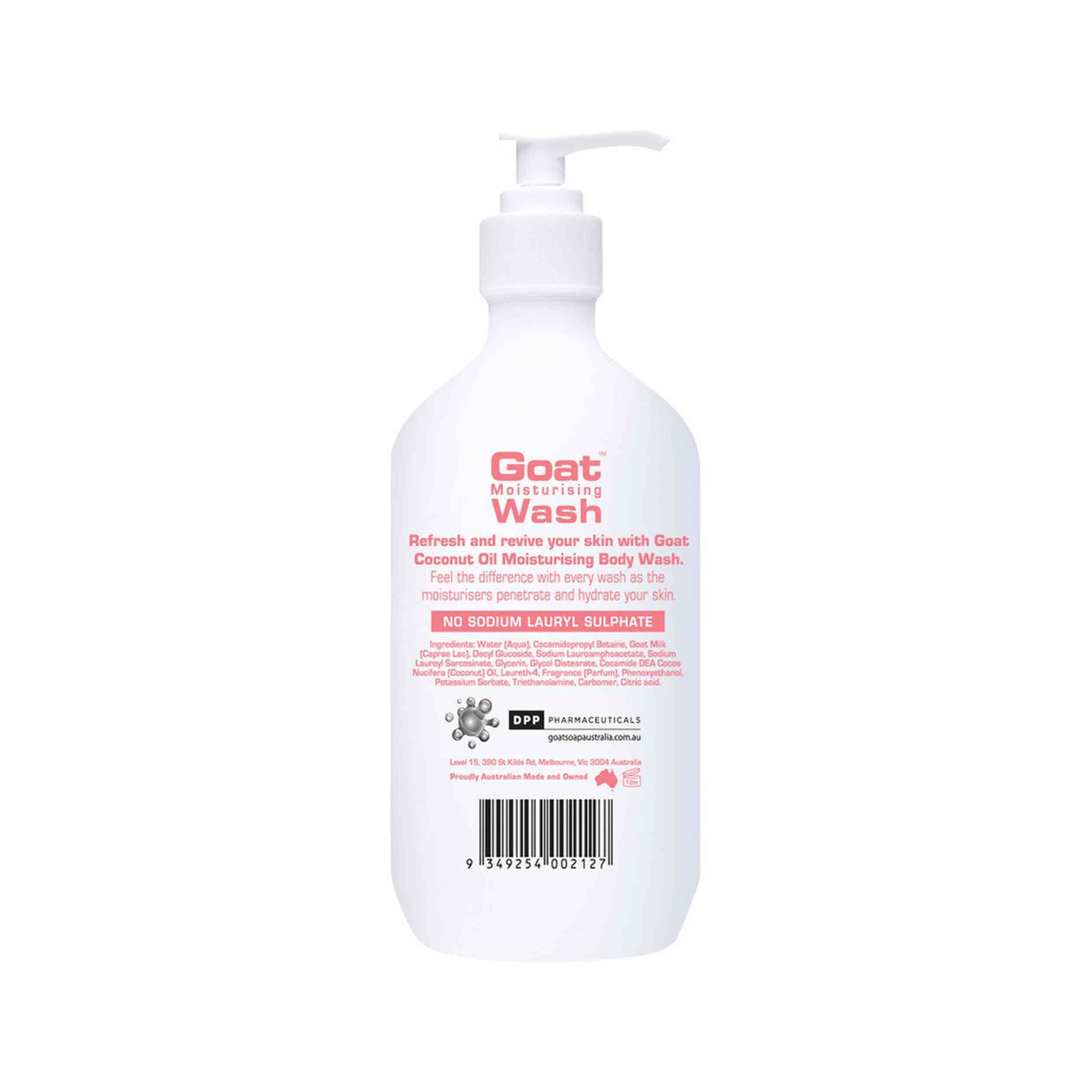 2 Goat Range Goat Moisturising Wash Coconut 500ml, 2 of 2