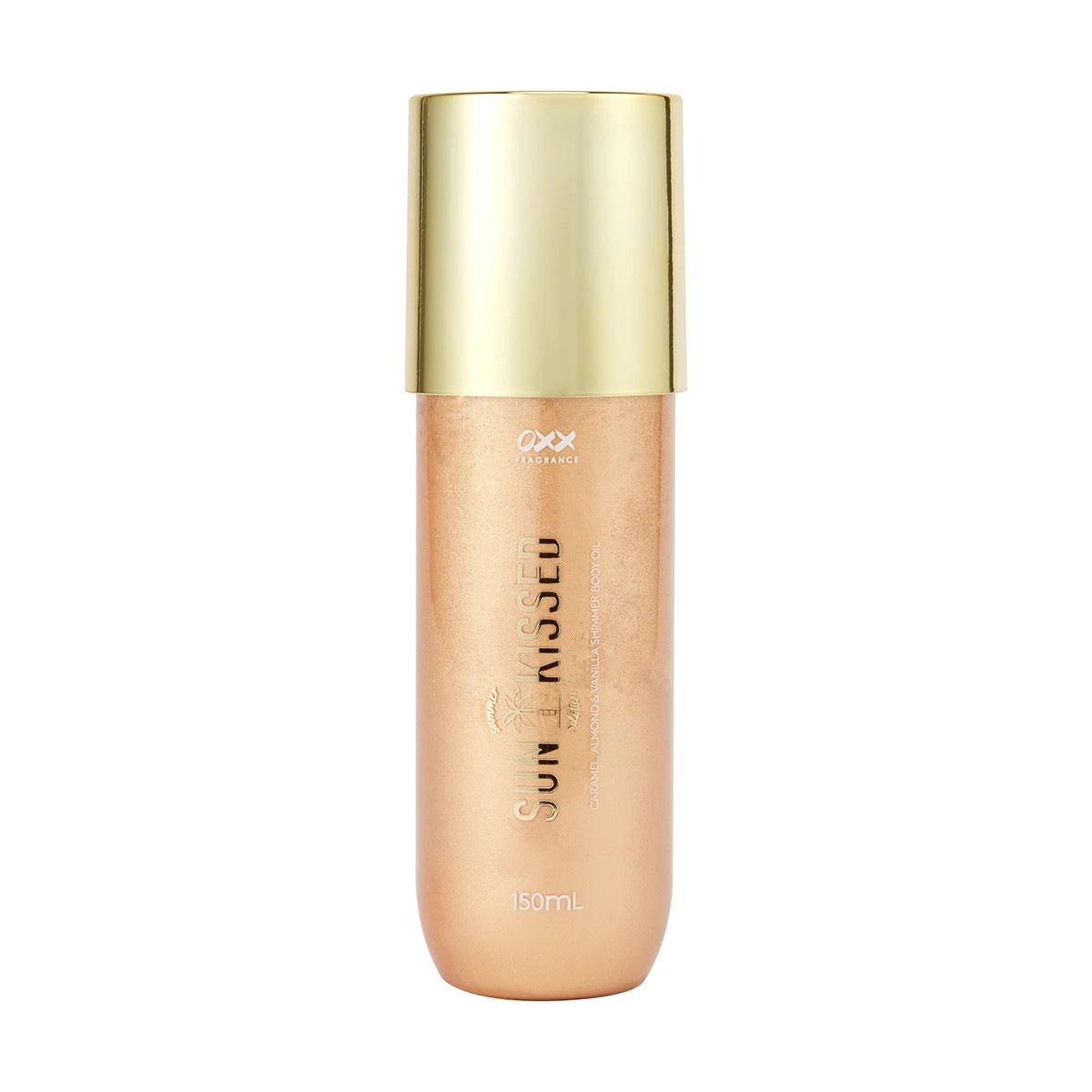 1 OXX Fragrance Sun Kissed Summer Solstice Shimmer Body Oil 150ml - Caramel, Almond and Vanilla, 1 of 6