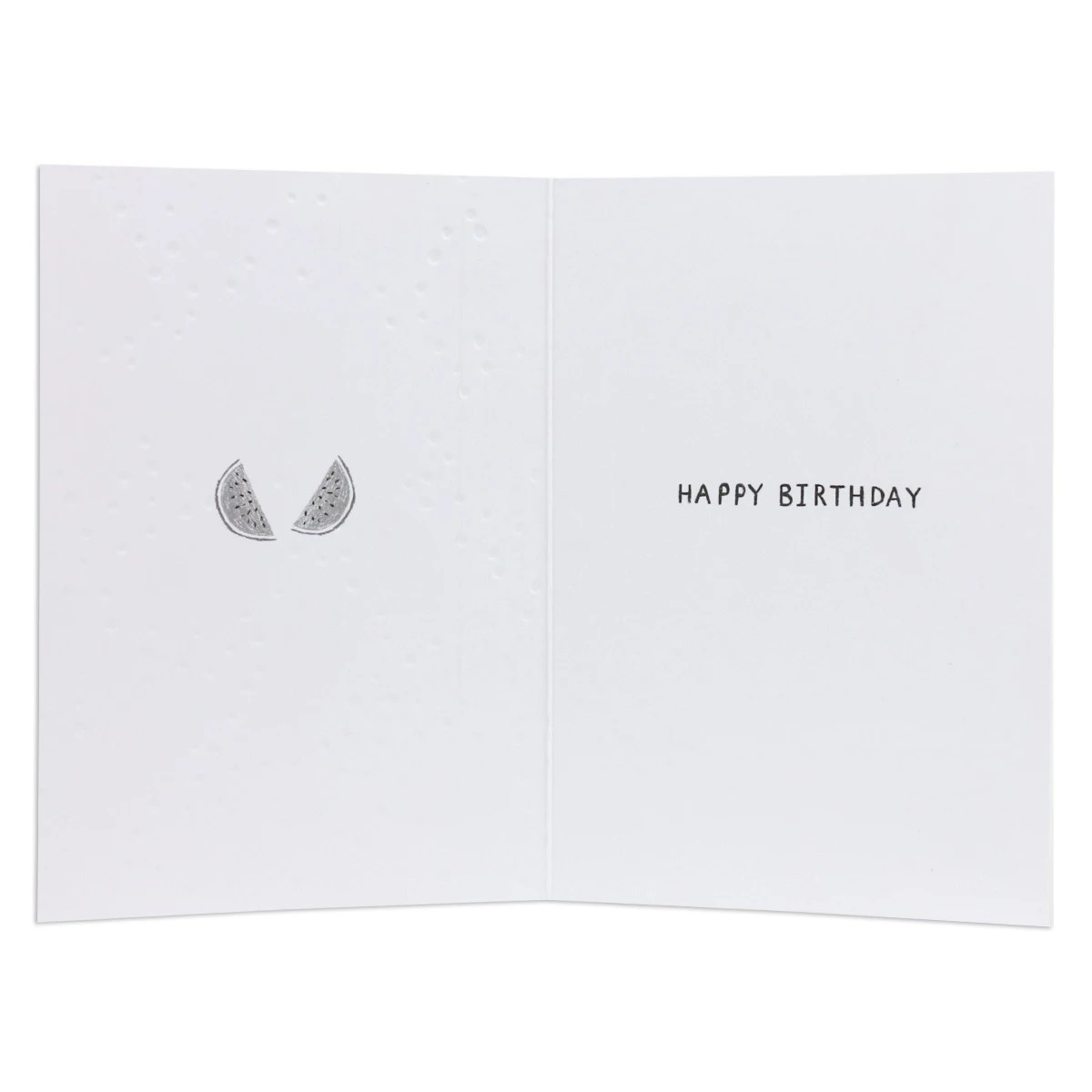 2 Connections from Hallmark Birthday Card - Watermelons, 2 of 3