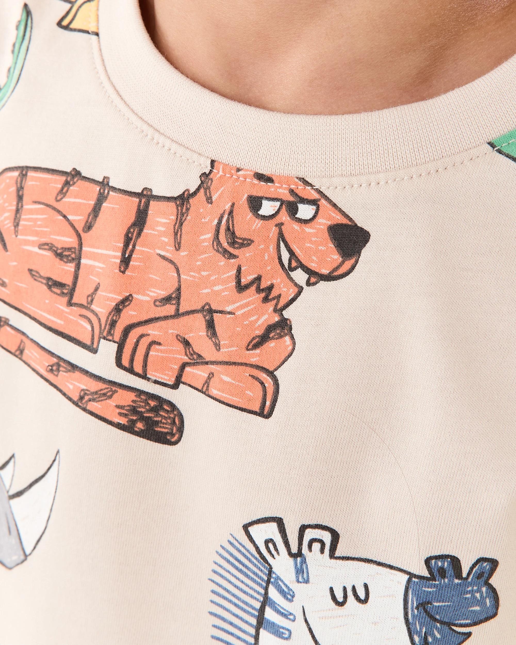 4 All Over Print T-shirt Bge Animal, 4 of 7