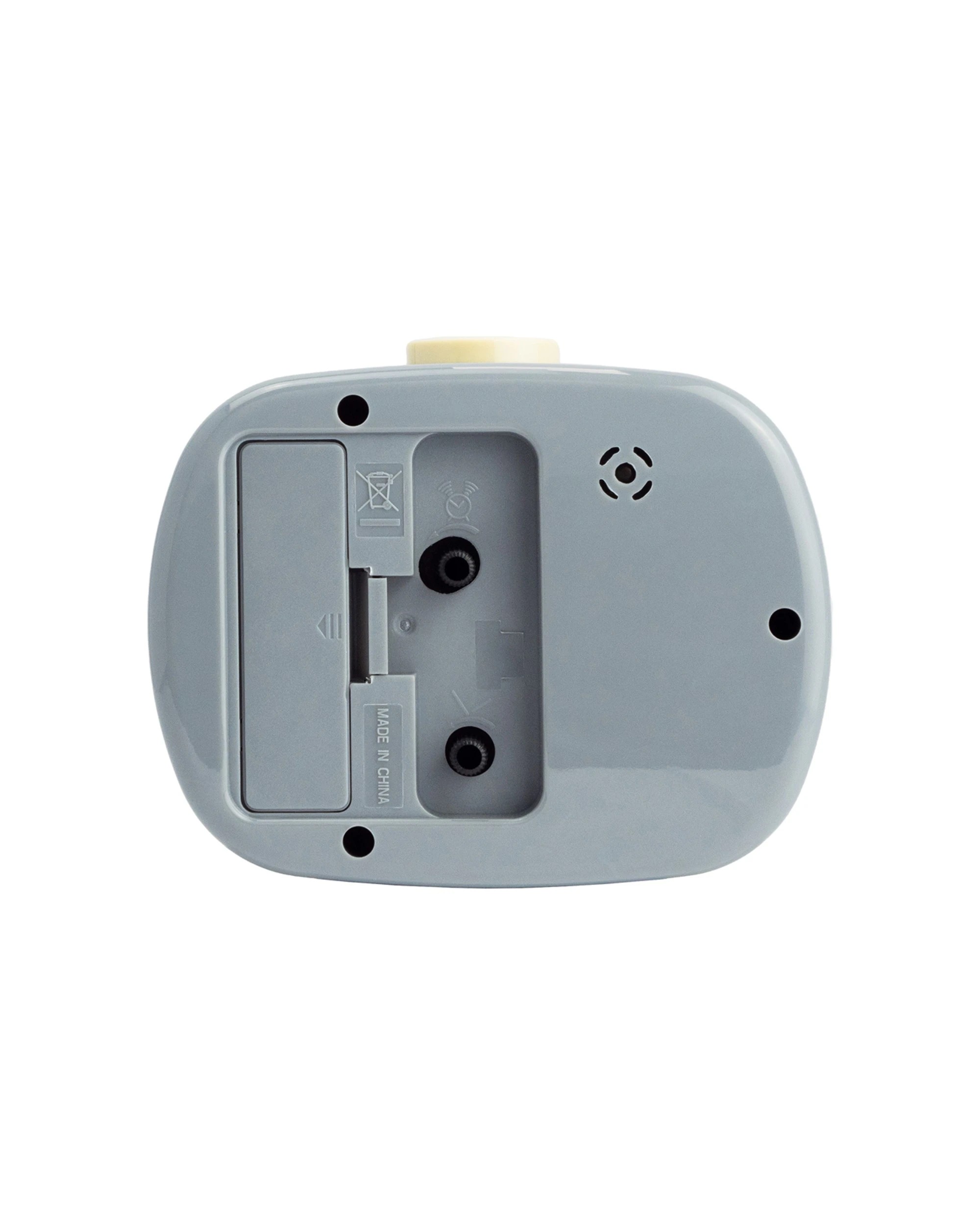 5 Leni Retro 9cm Alarm Clock Luminescent Hands Audible Beep-Beep Alarm - Grey, 5 of 7