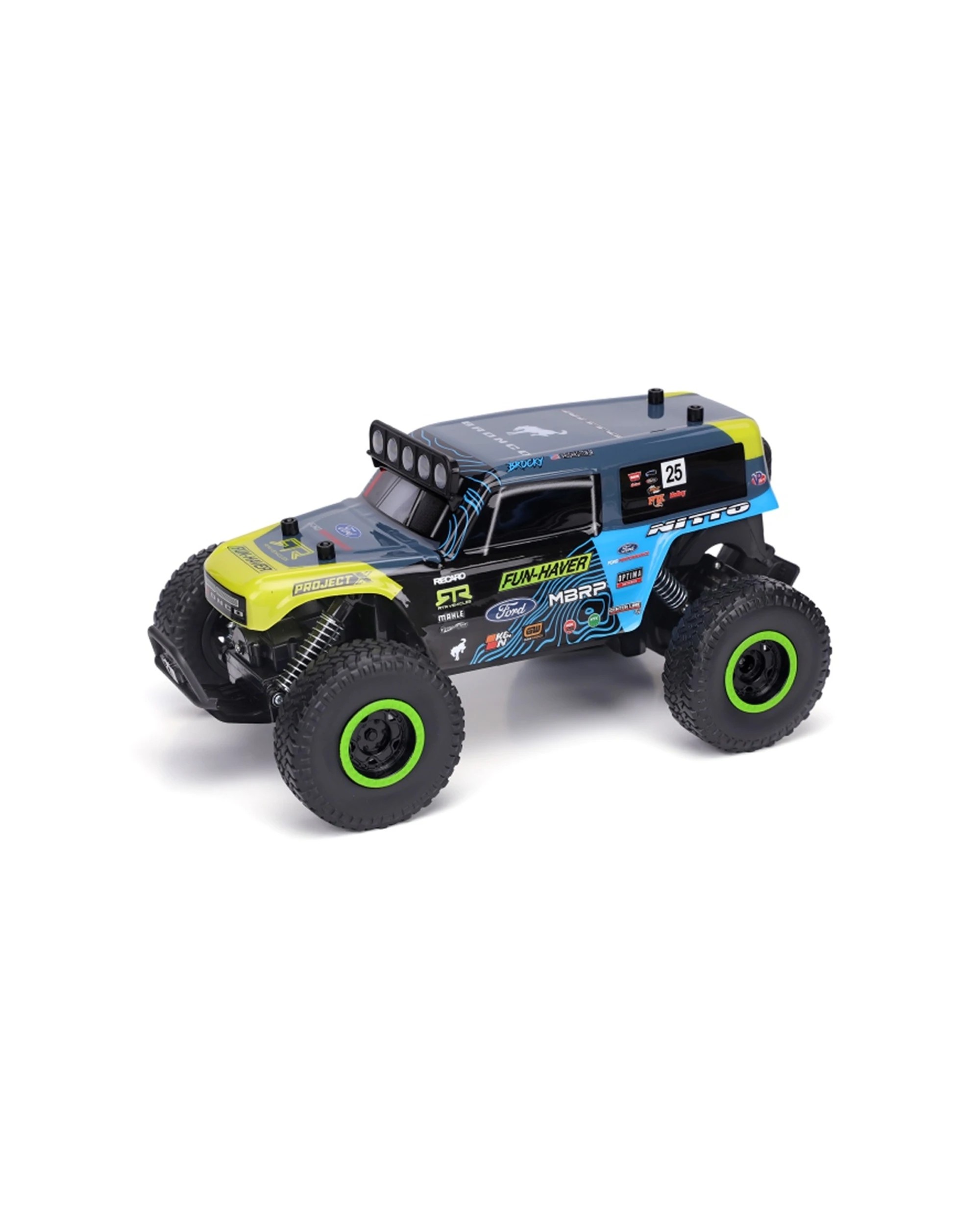 7 Maisto Brocky Ultra4 Ford Bronco 2 4 GHz Remote Control With USB Toy Car - Multi, 7 of 8